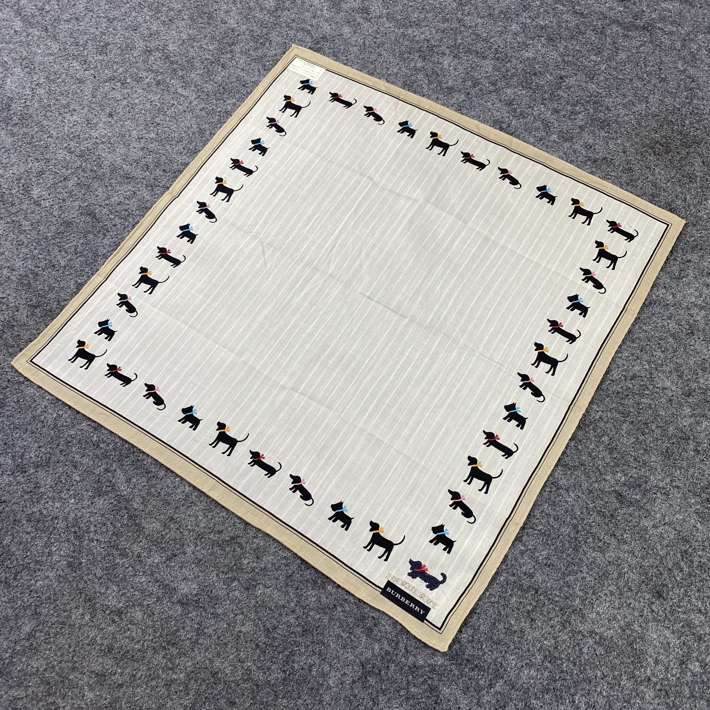 Burberry Burberry Handkerchief / Bandana / Neckerchief-B1247 Size ONE SIZE - 4 Thumbnail
