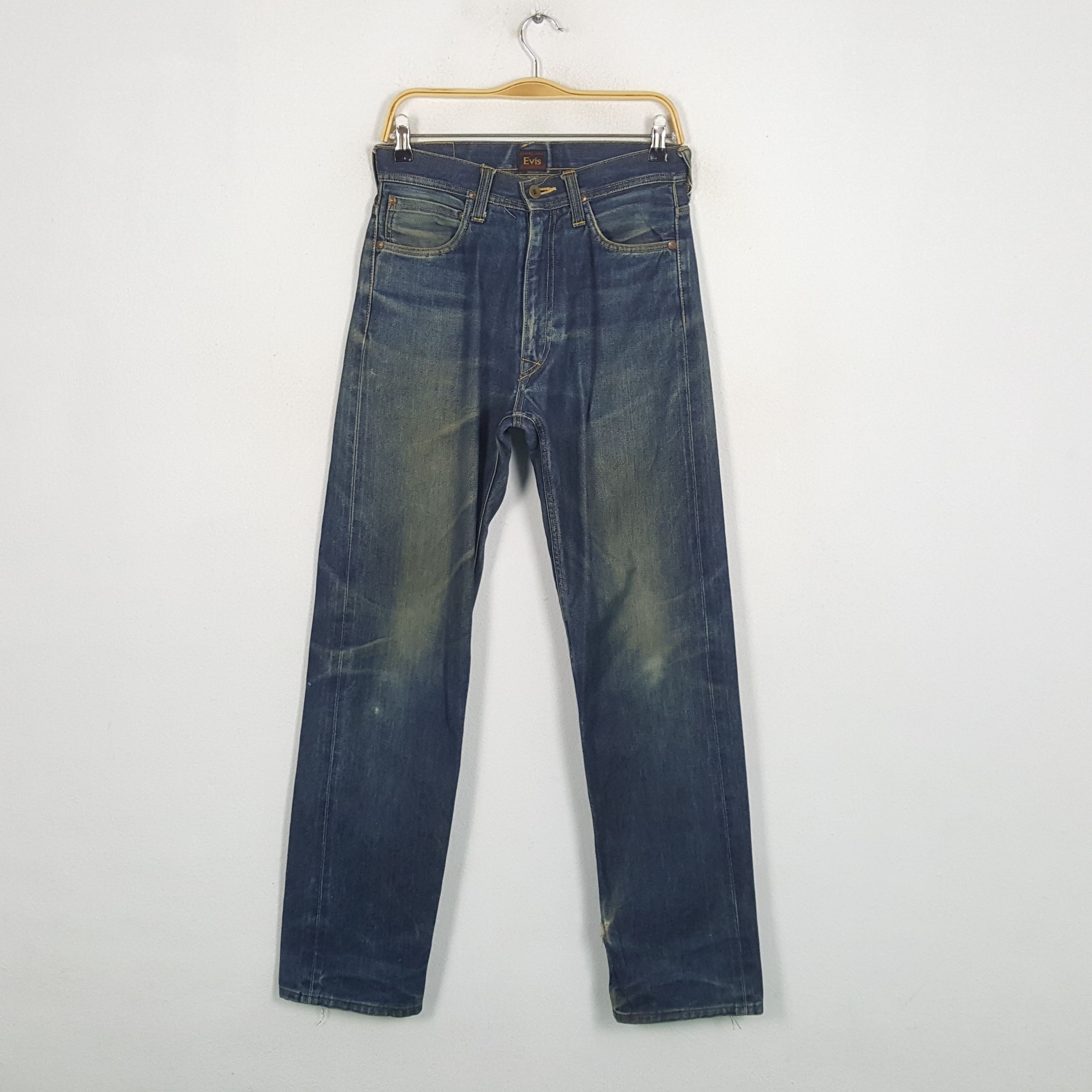 Evisu × Japanese Brand × Vintage Vintage EVIS Japanese Brand Daicock Custom Style Jeans Size US 29 - 4 Thumbnail