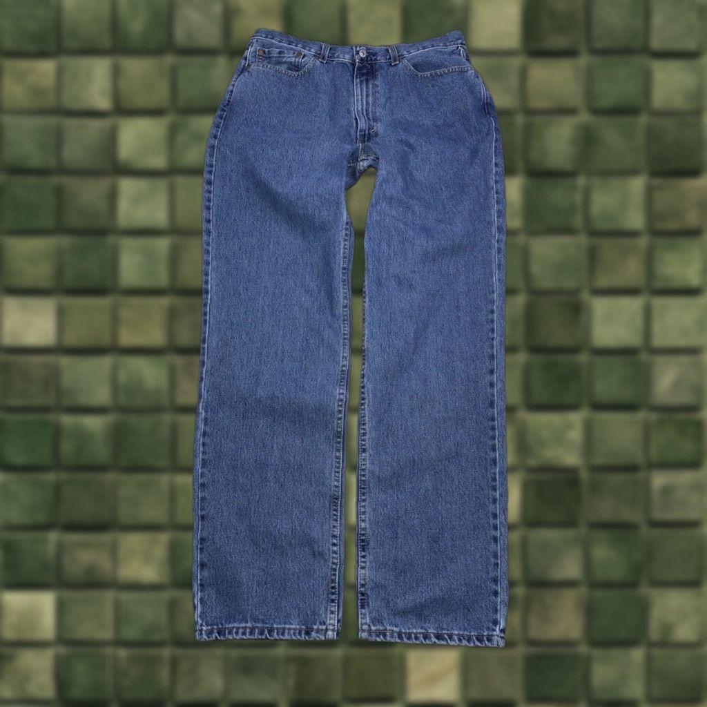 Levi's VINTAGE Levi’s 550 Relaxed Straight Leg Men’s Blue Denim Jeans 36x34-12773 Size US 36 / EU 52 - 1 Thumbnail