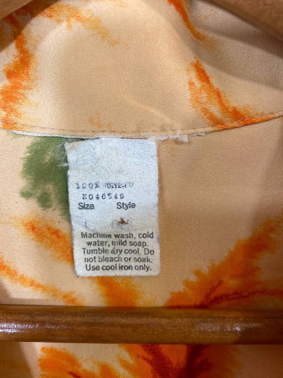 Vintage vintage 60s/70s selvedge hawaiian shirt nice design Size US L / EU 52-54 / 3 - 7 Thumbnail