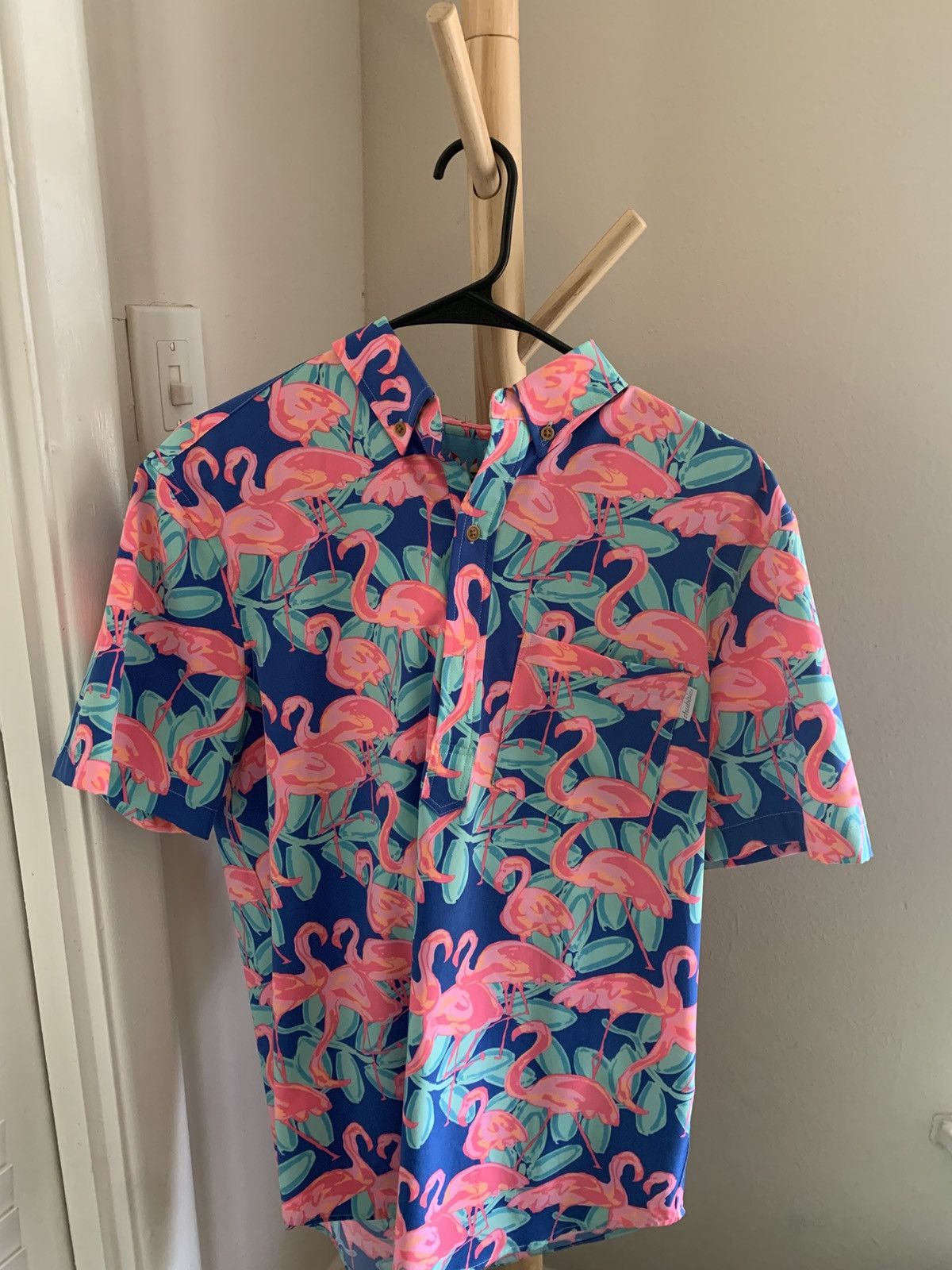 Chubbies Flamingo Polo - Chubbies Size US M / EU 48-50 / 2 - 1 Thumbnail