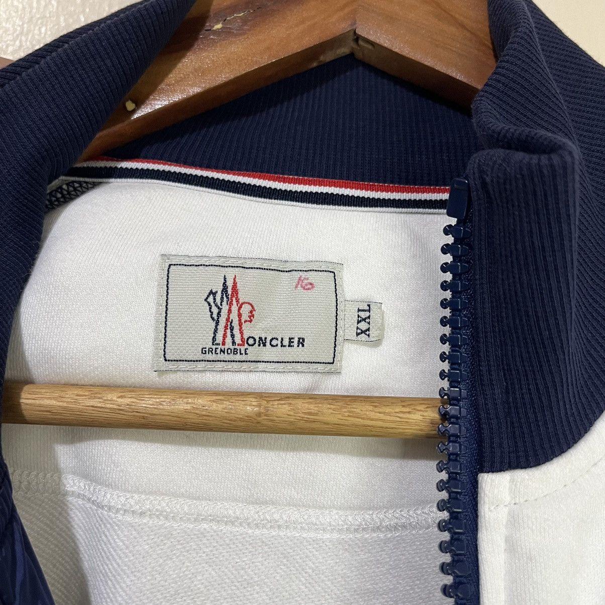 Moncler Grenoble Vintage Moncler Grenoble Track Jacket Size US XL / EU 56 / 4 - 14 Thumbnail