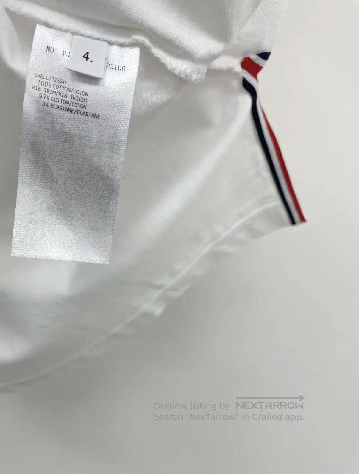 Thom Browne White Animal Print Short Sleeve T. Size US L / EU 52-54 / 3 - 9 Thumbnail