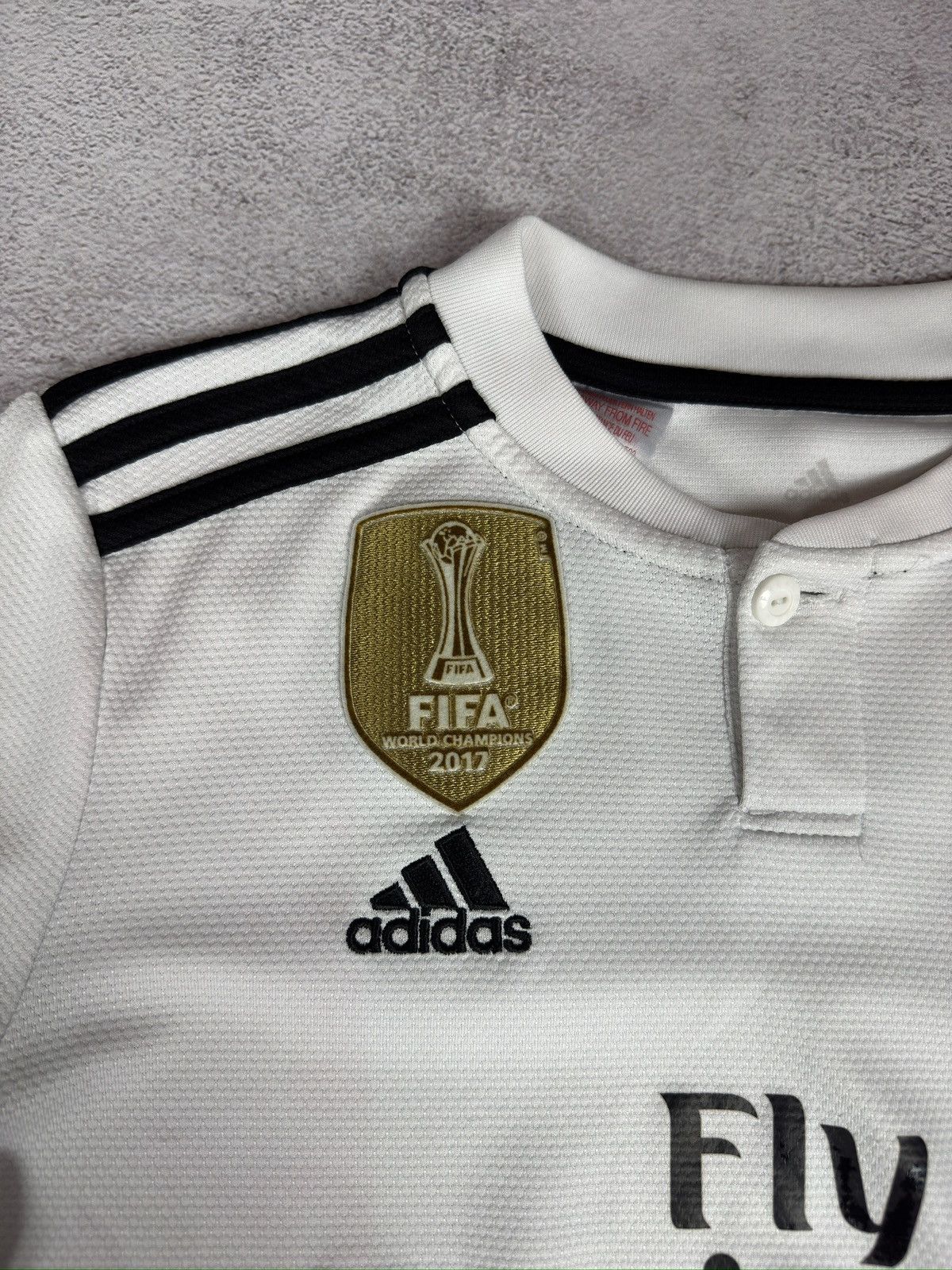 Adidas Real Madrid Sergio Ramos Kids Jersey 18/19 Size US XXS / EU 40 - 3 Thumbnail