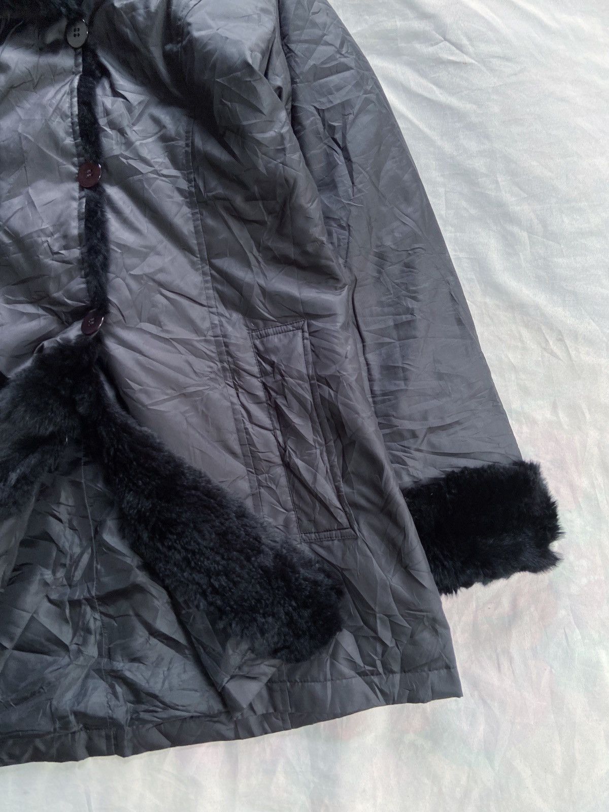 Japanese Brand JAPANESE MOGA FAUX FUR COAT JACKET Size US M / EU 48-50 / 2 - 7 Thumbnail
