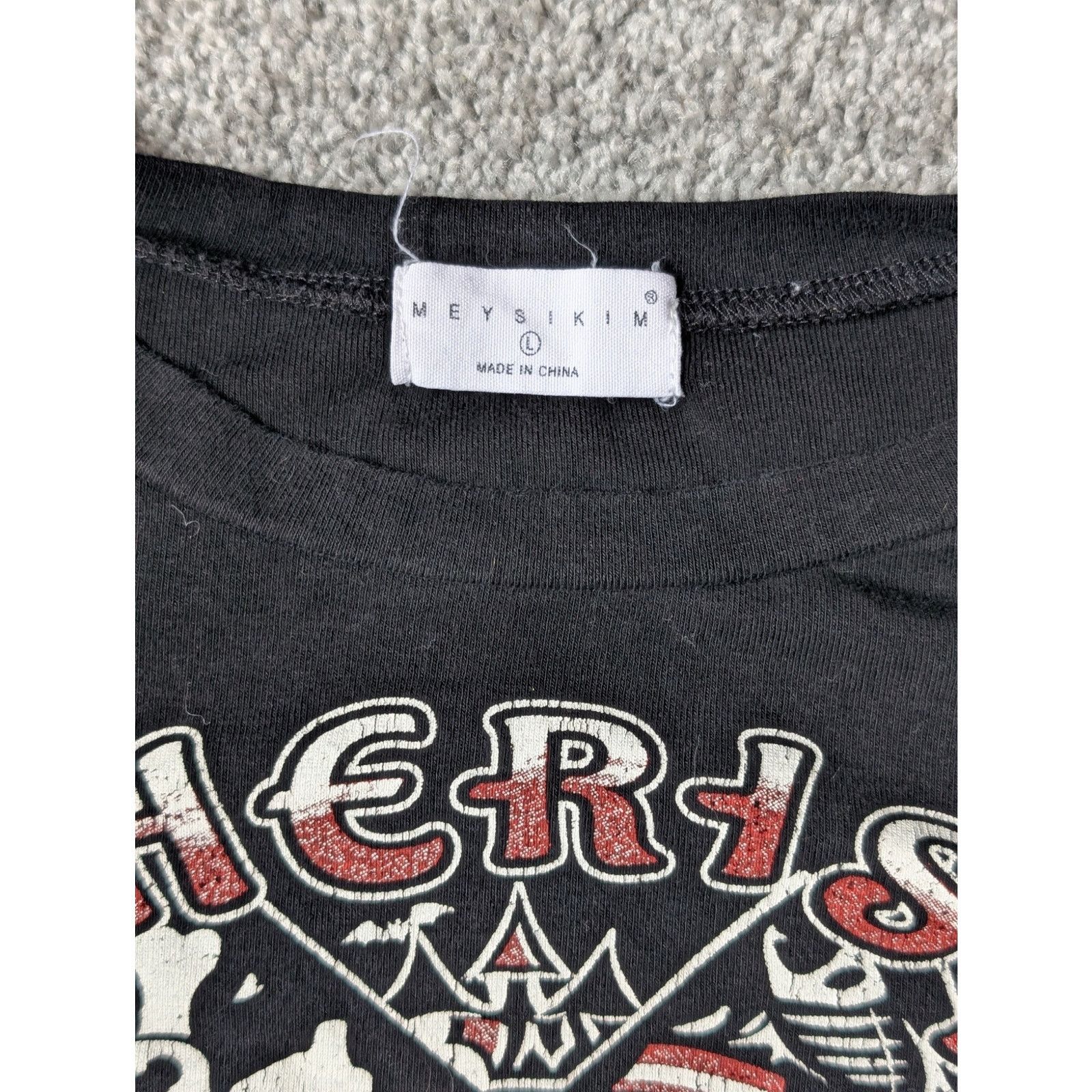 Other Grunge Streetwear Style Mini Long Sleeve Shirt by Meysikim Size L / US 10 / IT 46 - 3 Thumbnail