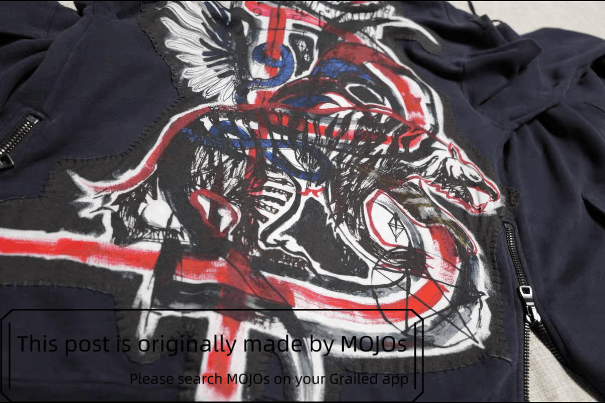 Balmain Sz S Balmain by Christophe Decarnin 11SS Painting Hoodie Size US S / EU 44-46 / 1 - 5 Thumbnail