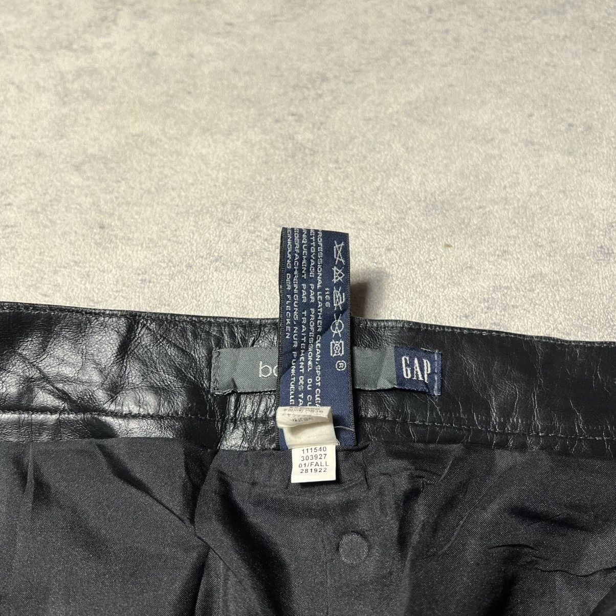 Genuine Leather Vintage GAP Lether Bootcut Flared Pants Size US 30 / EU 46 - 10 Thumbnail