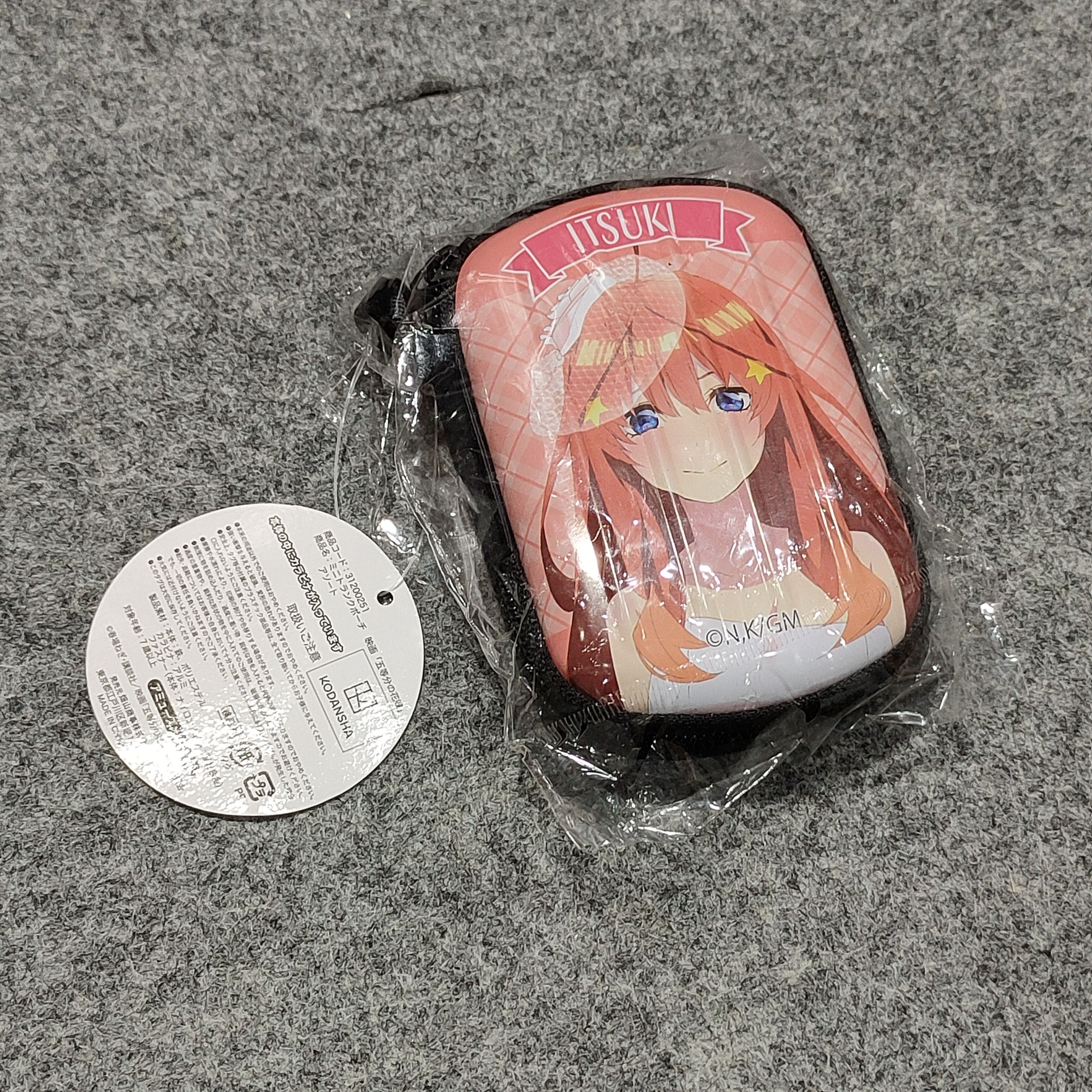 Anime 🔥ITSUKI NAKANO From QUINTESSENTIAL QUINTUPLETS Pocket Bag Size ONE SIZE - 1 Thumbnail