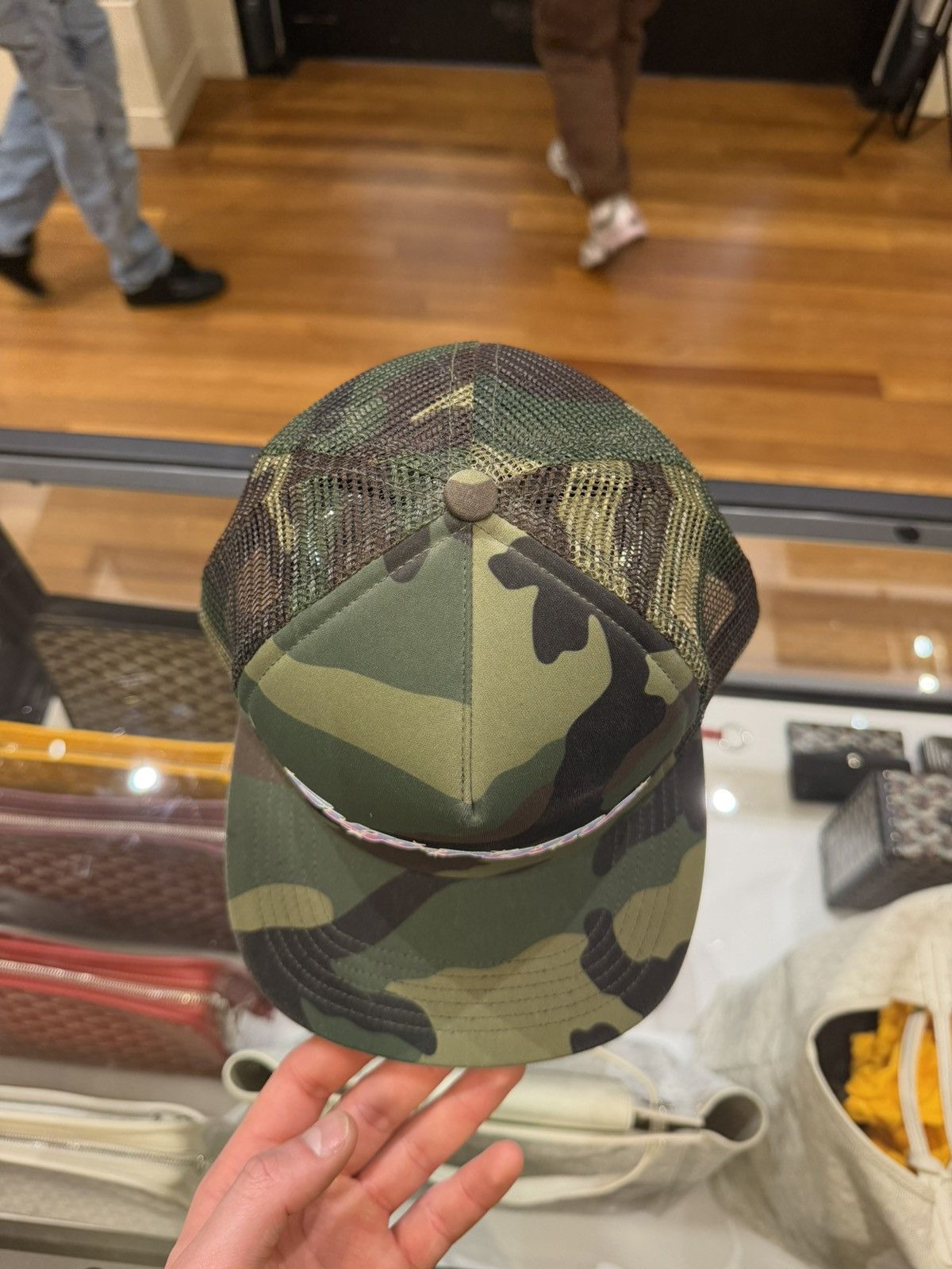 Supreme Supreme Wrench Mesh Trucker Hat - Camo Size ONE SIZE - 5 Thumbnail