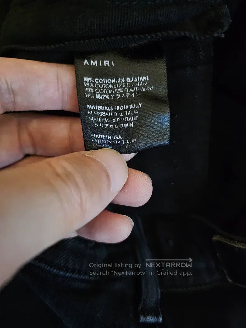 Amiri Amiri Knee Destroyed Denim Pants Size US 31 - 6 Thumbnail