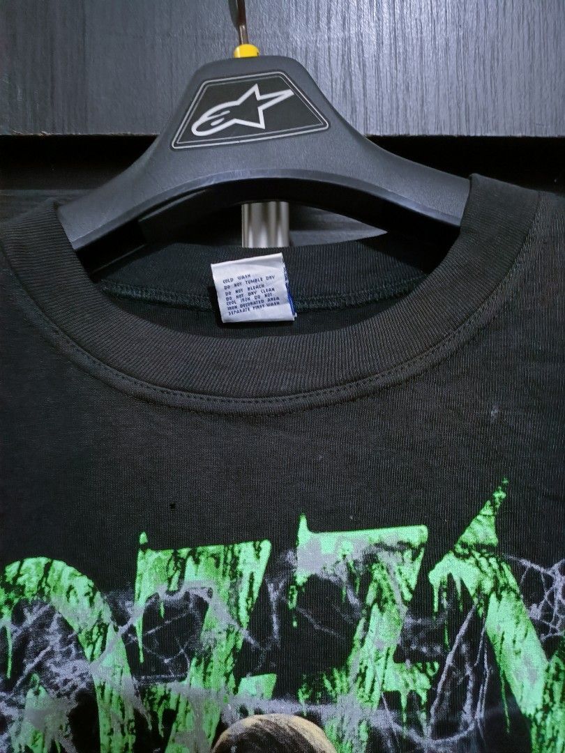 Black Sabbath Vintage Ozzy Osbourne Spiderweb Distressed Tee Size US L / EU 52-54 / 3 - 7 Thumbnail