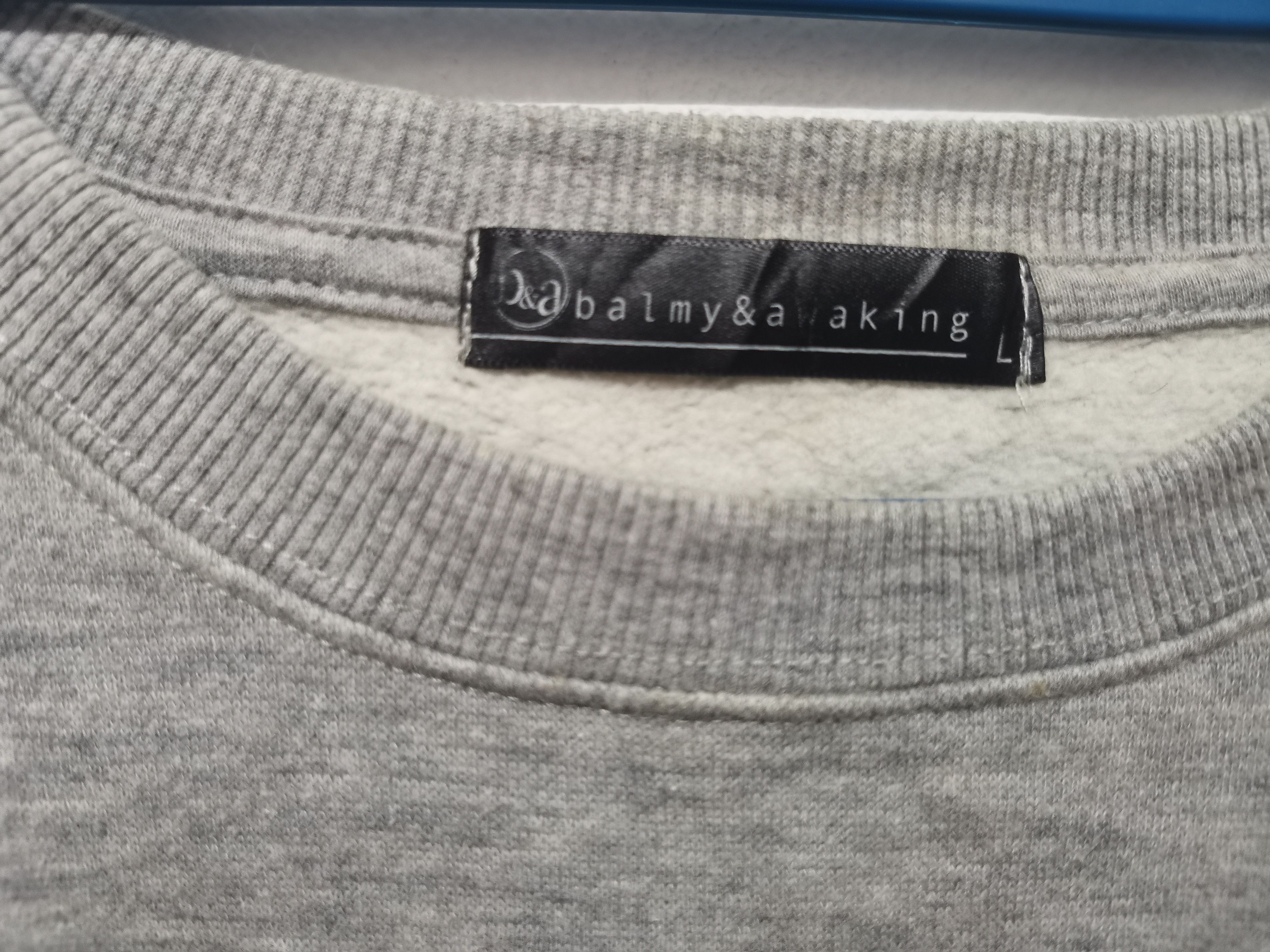 Vintage Vintage Balmy&Awaking Sweatshirt Size US L / EU 52-54 / 3 - 5 Thumbnail