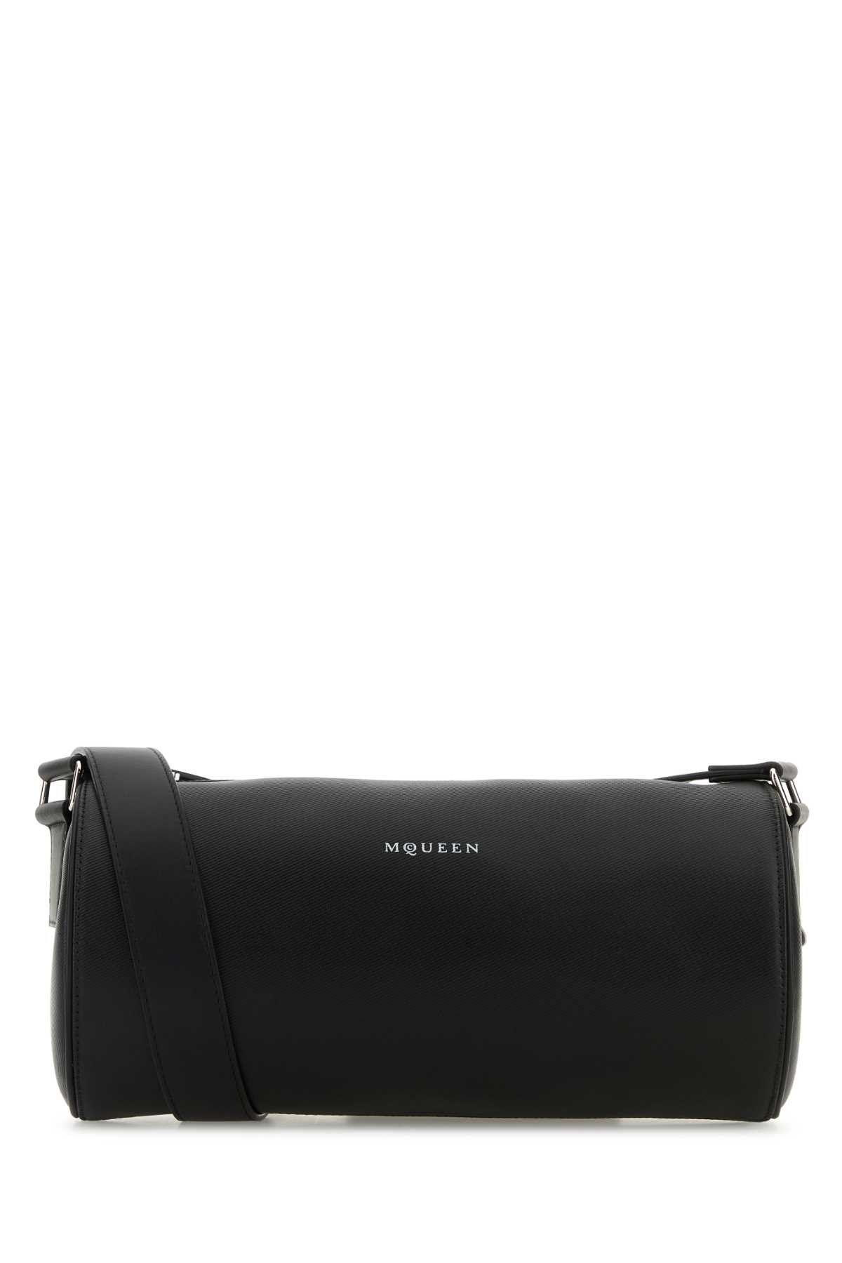 Alexander McQueen Black Leather Mcqueen Roller Crossbody Bag Size ONE SIZE - 1 Thumbnail