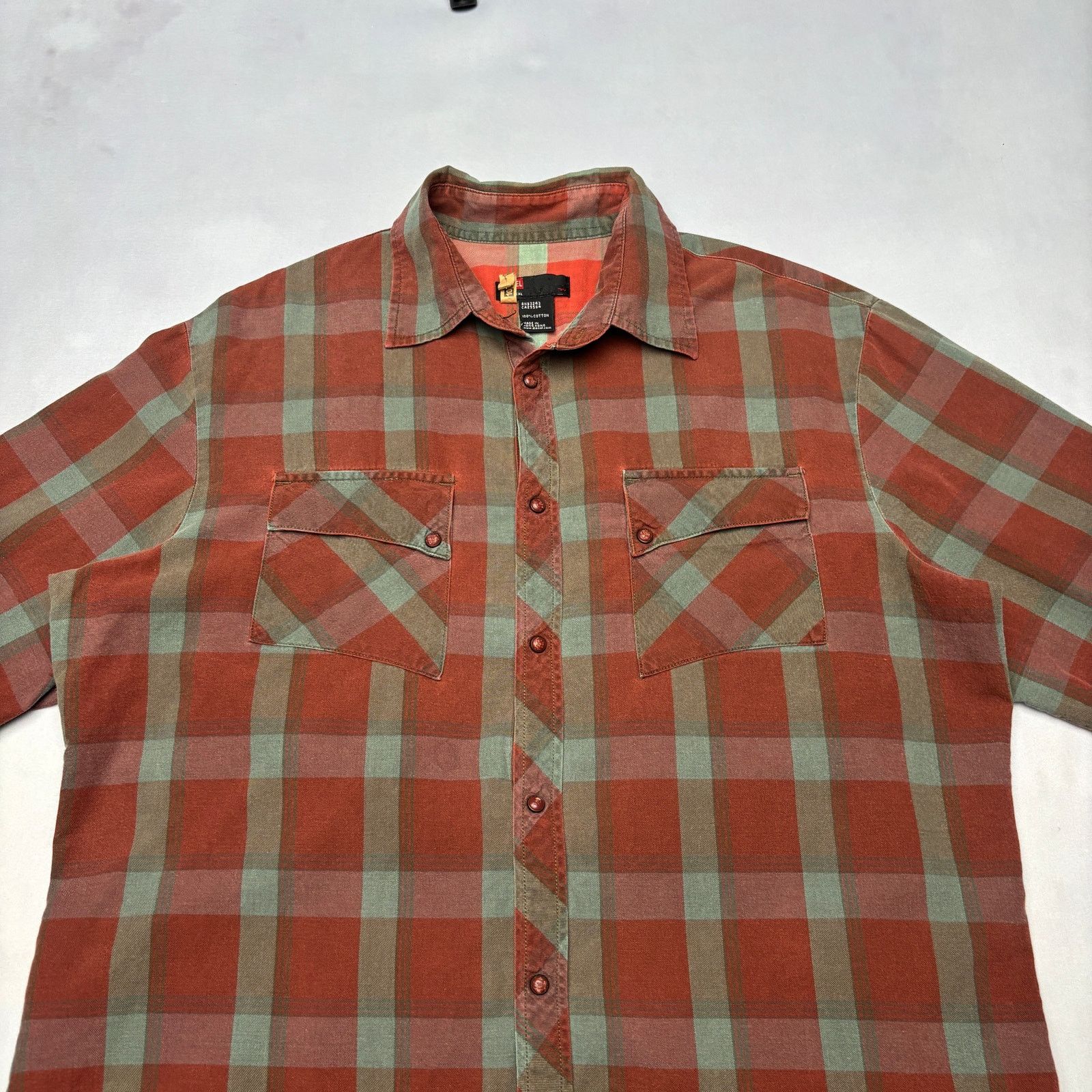 Diesel Vintage Diesel Pearl Snap Men's 2XL Nouseva 70 Kaamos 67 Size US XXL / EU 58 / 5 - 2 Thumbnail