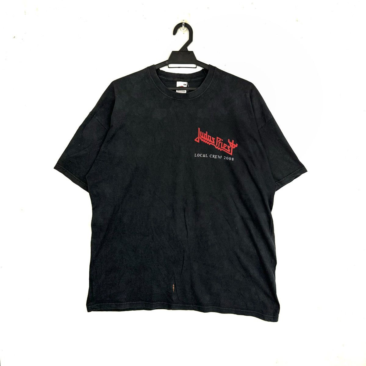 Band Tees × Vintage Vintage Judas Priest Local Crew 2008 Tshirt Size US XL / EU 56 / 4 - 1 Thumbnail