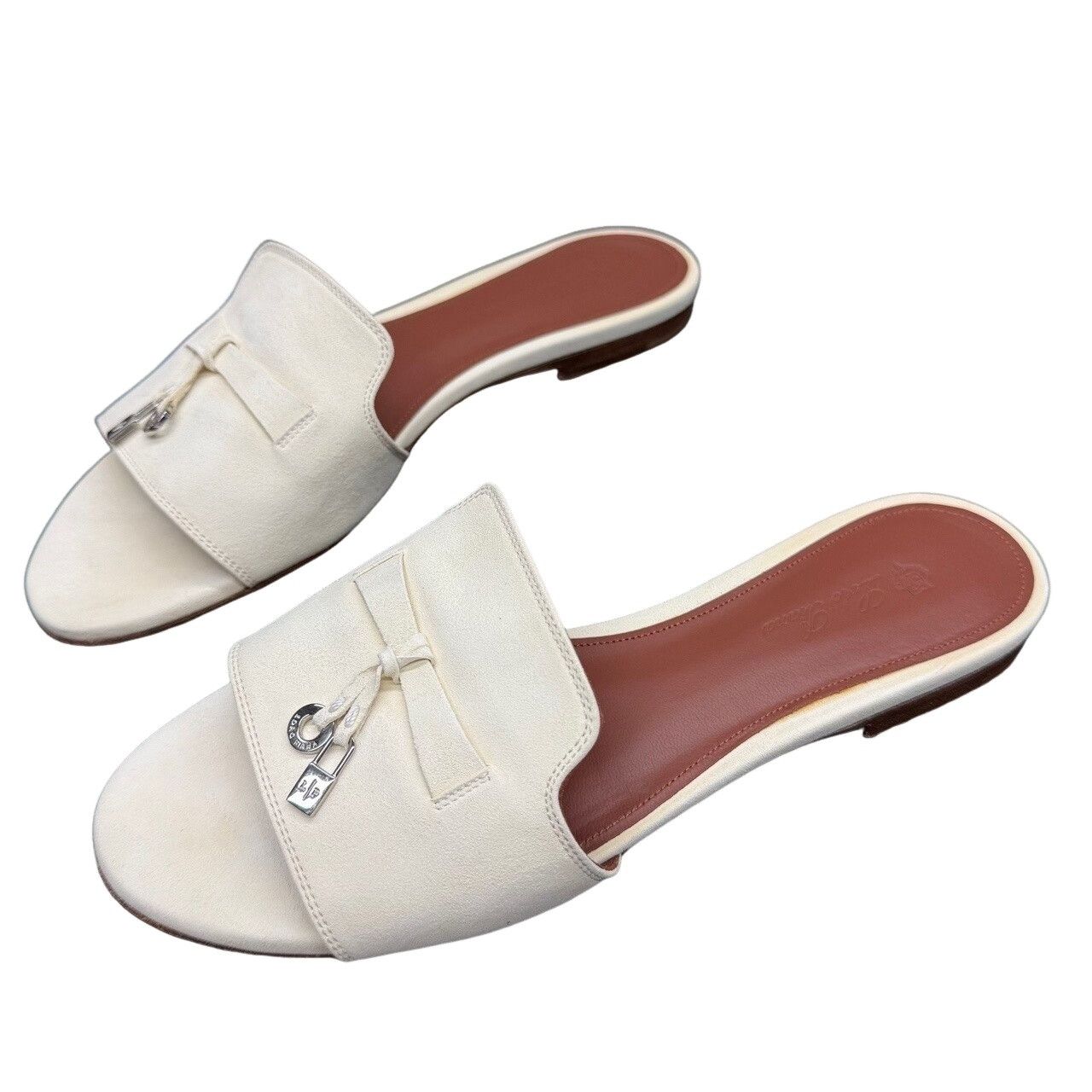 Loro Piana Loro Piana Summer Charms Suede Sandals Size 38 Size US 8 / IT 38 - 1 Thumbnail