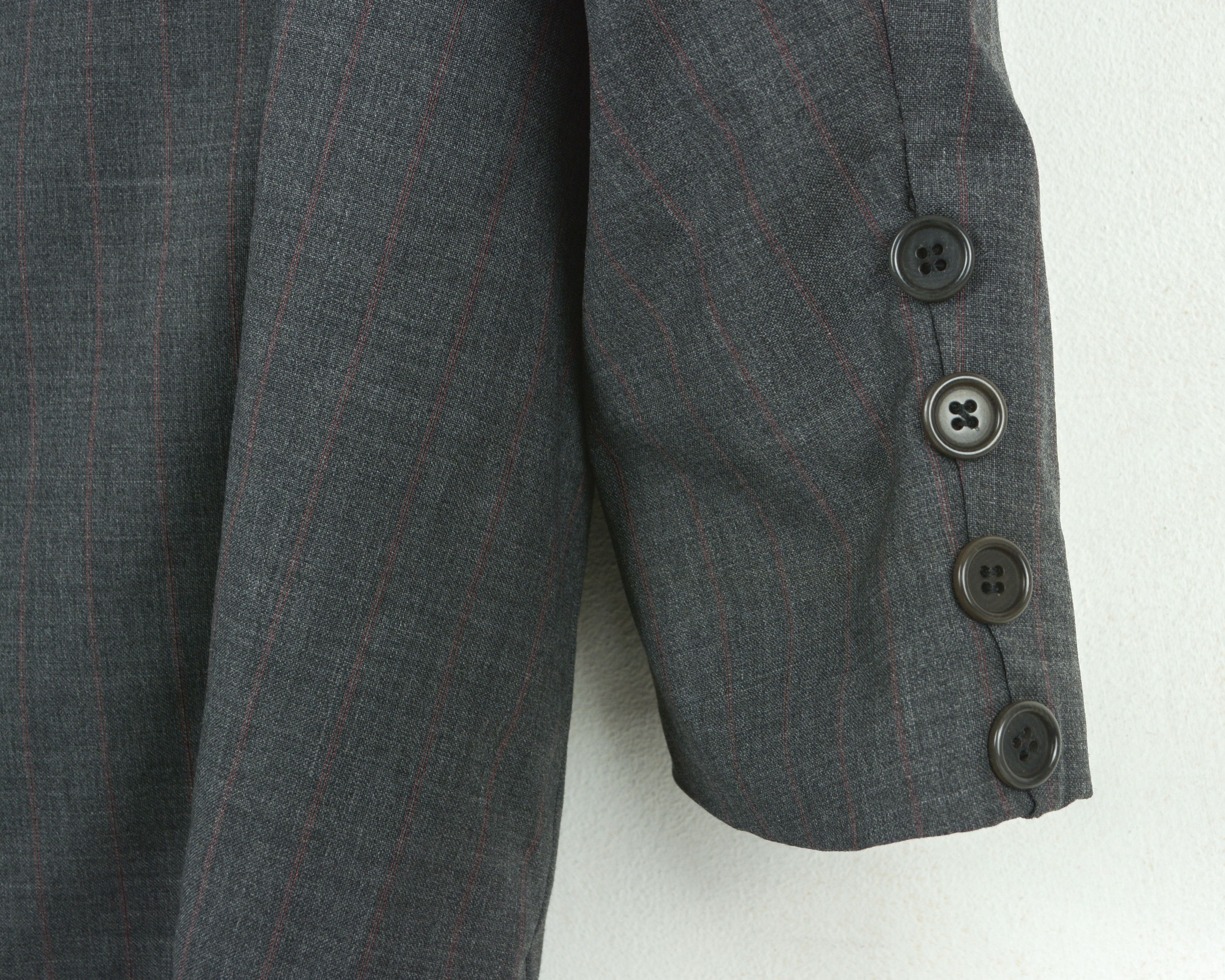 De Fursac Smarty Blazer UK 44 US Suit Jacket Wool EU 54 Sports Coat XL Size 44R - 6 Thumbnail