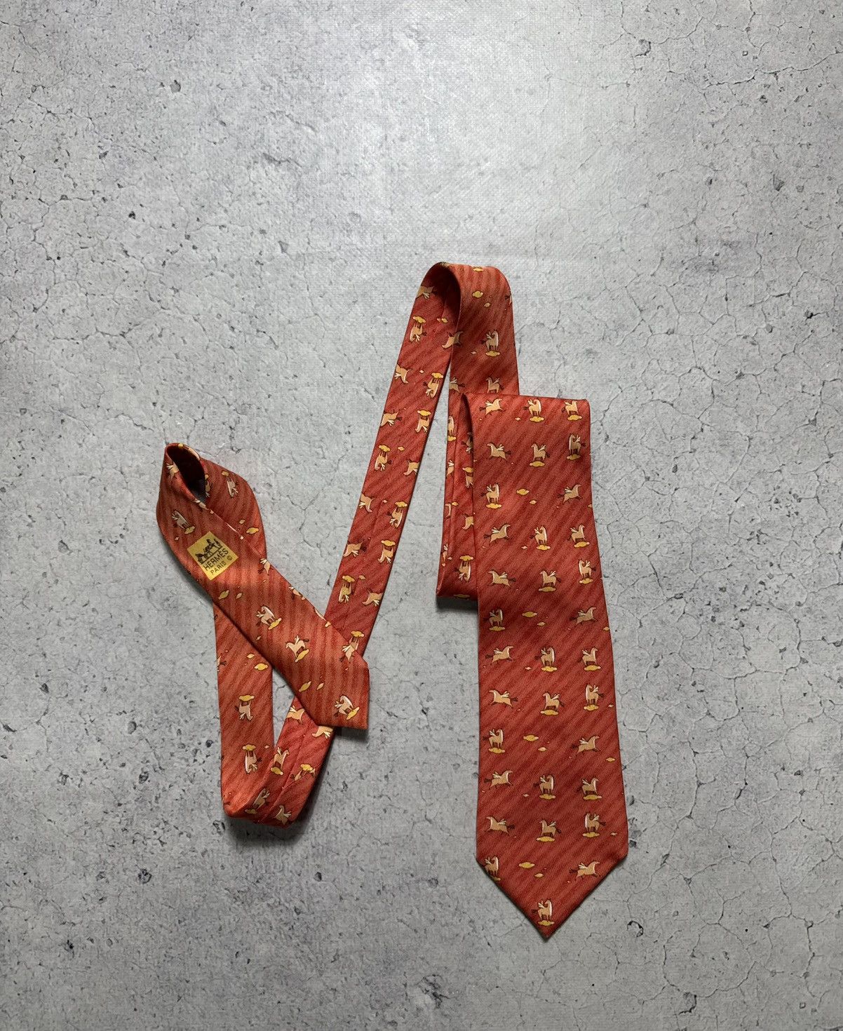 Hermes Hermes Paris Luxury Silk Tie Vintage Size ONE SIZE - 1 Thumbnail