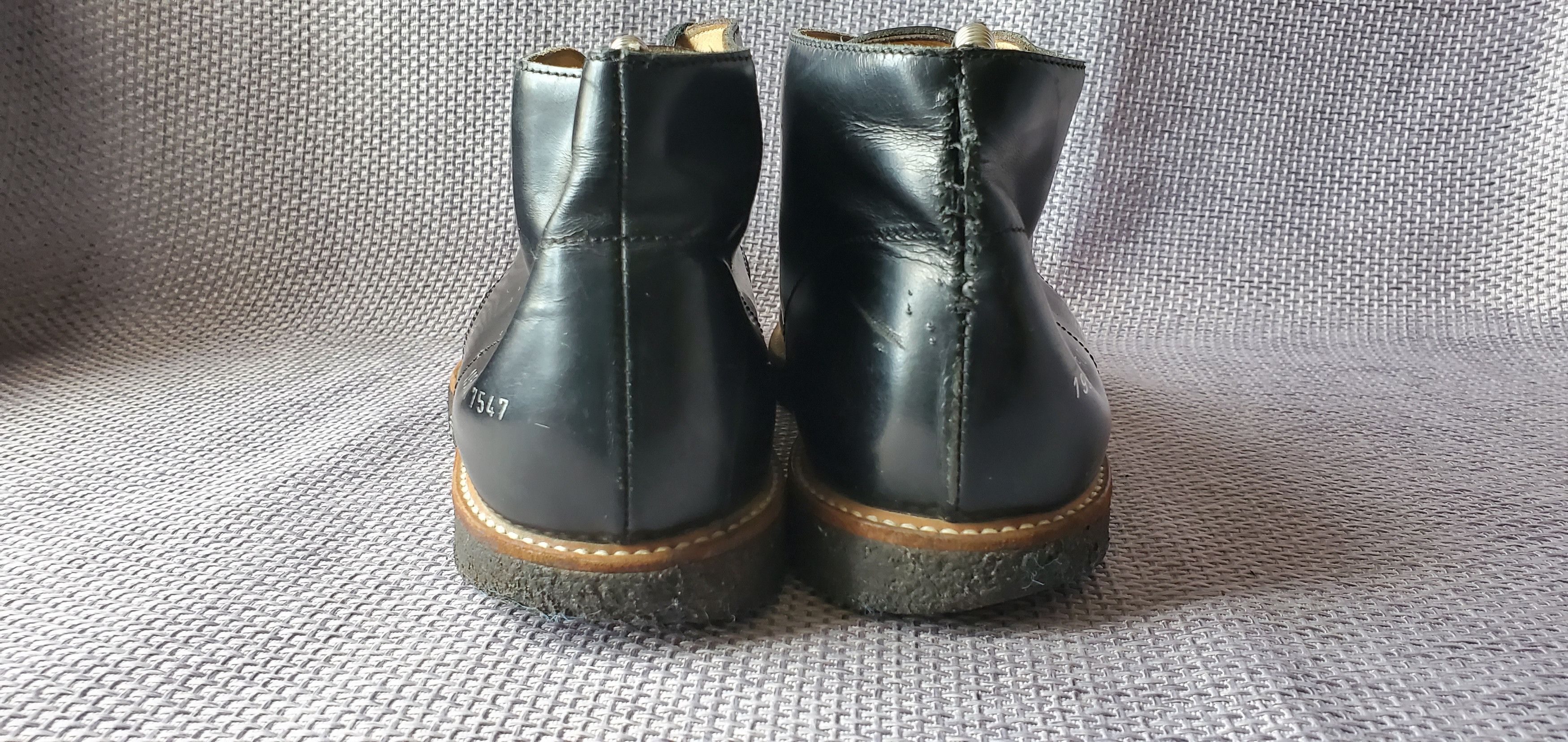 Common Projects Patent Leather Ankle Boots Size US 7.5 / EU 40-41 - 4 Thumbnail