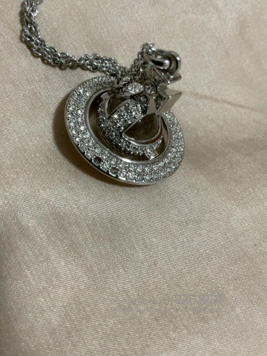 rare silver full rhinestone Sorada necklace.