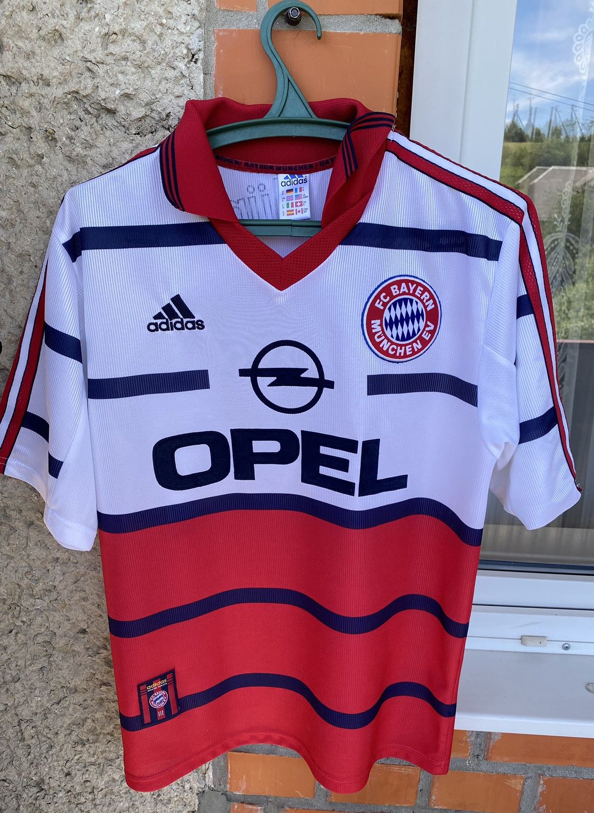 Opel Retro Bayern Shirt Vintage Soccer Jersey Bayern Munich Opel