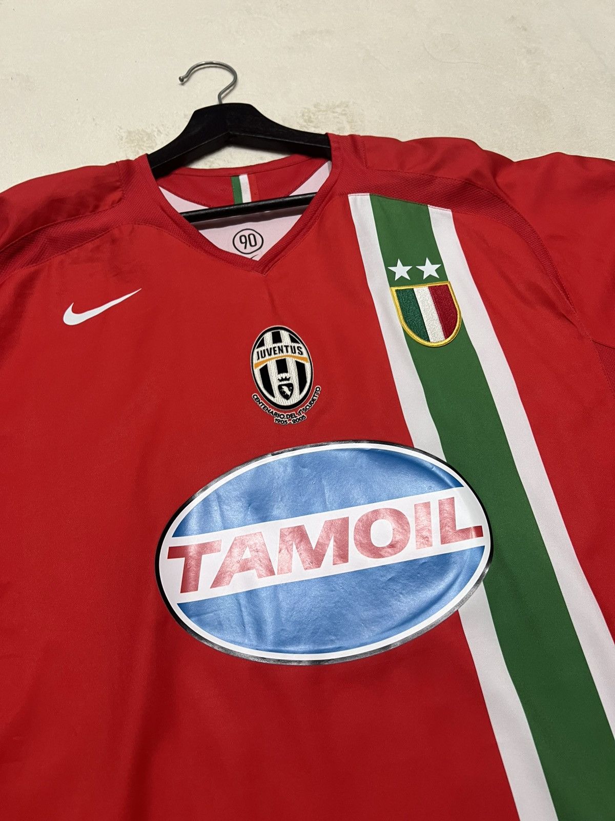 Nike Juventus 2005 Nike away Longsleeve Jersey #Delpiero Size US XL / EU 56 / 4 - 2 Thumbnail