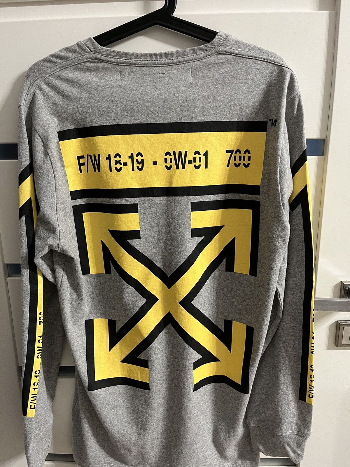Off-White Longsleeve Off White FW18-19 L Size US L / EU 52-54 / 3 - 1 Thumbnail