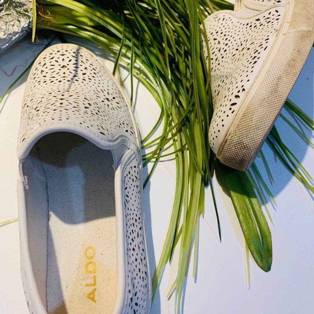 Aldo Aldo white sneakers size 6.5 Size US 6.5 / IT 36.5 - 4 Thumbnail