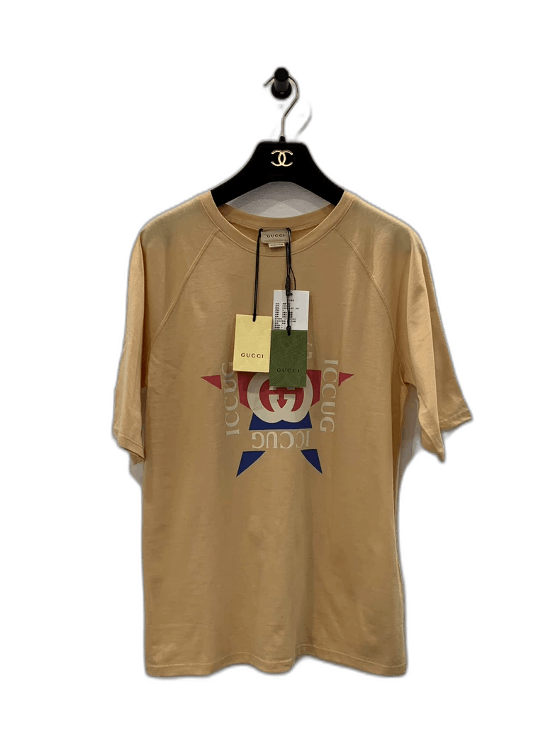 Gucci Gucci Star Double G Logo Kids Short Sleeve Size XXS / US 00 / IT 34 - 1 Thumbnail
