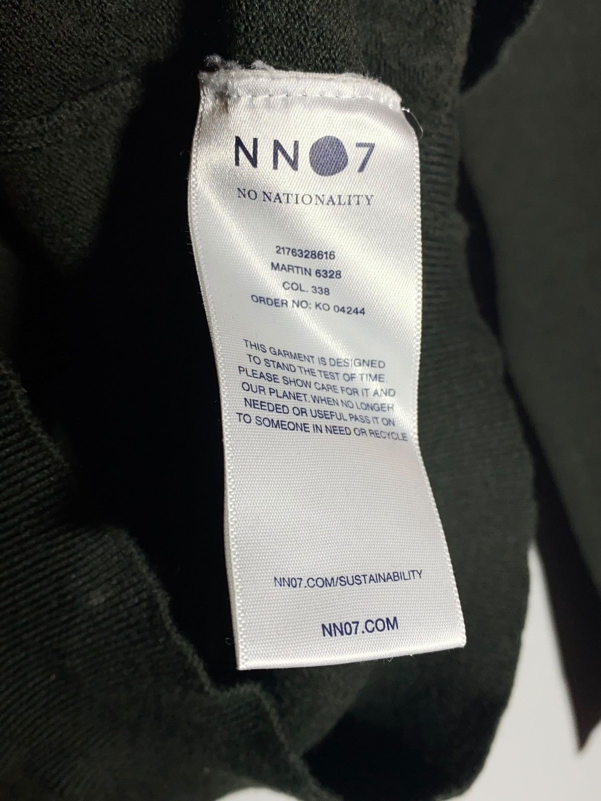 NN07 NN07 Italian Yarns Martin Pure Wool Sweater Size US L / EU 52-54 / 3 - 14 Thumbnail