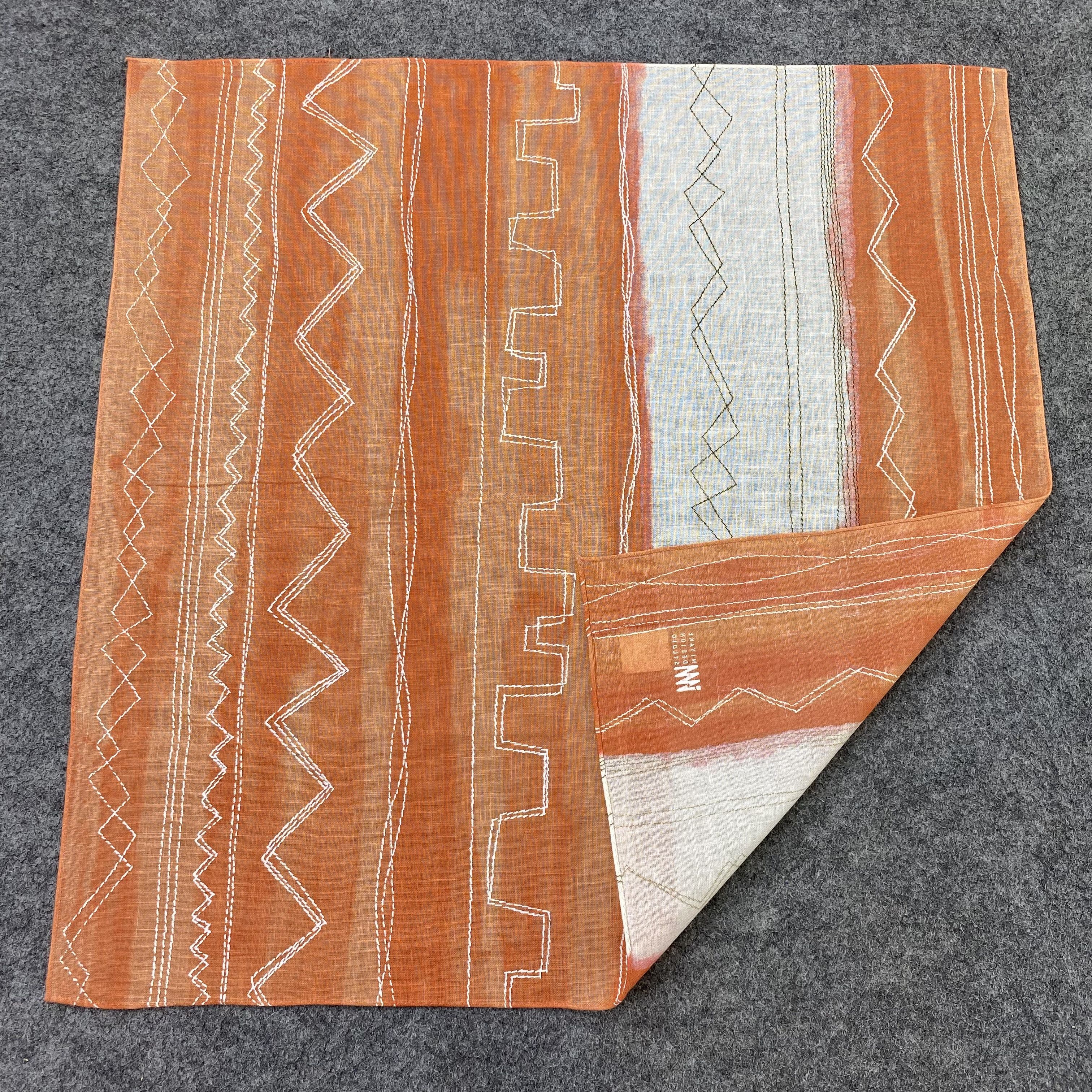 Issey Miyake Issey Miyake Handkerchief Neckerchief Bandana-B1685 Size ONE SIZE - 5 Thumbnail