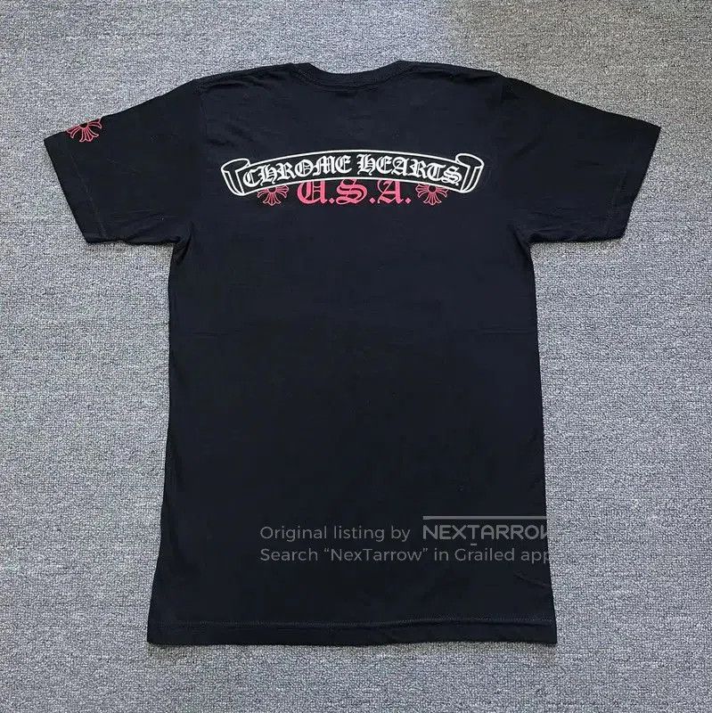 Chrome Hearts Chrome Hearts Black Cotton Short Sleeve T-Shirt . Size S / US 4 / IT 40 - 2 Thumbnail