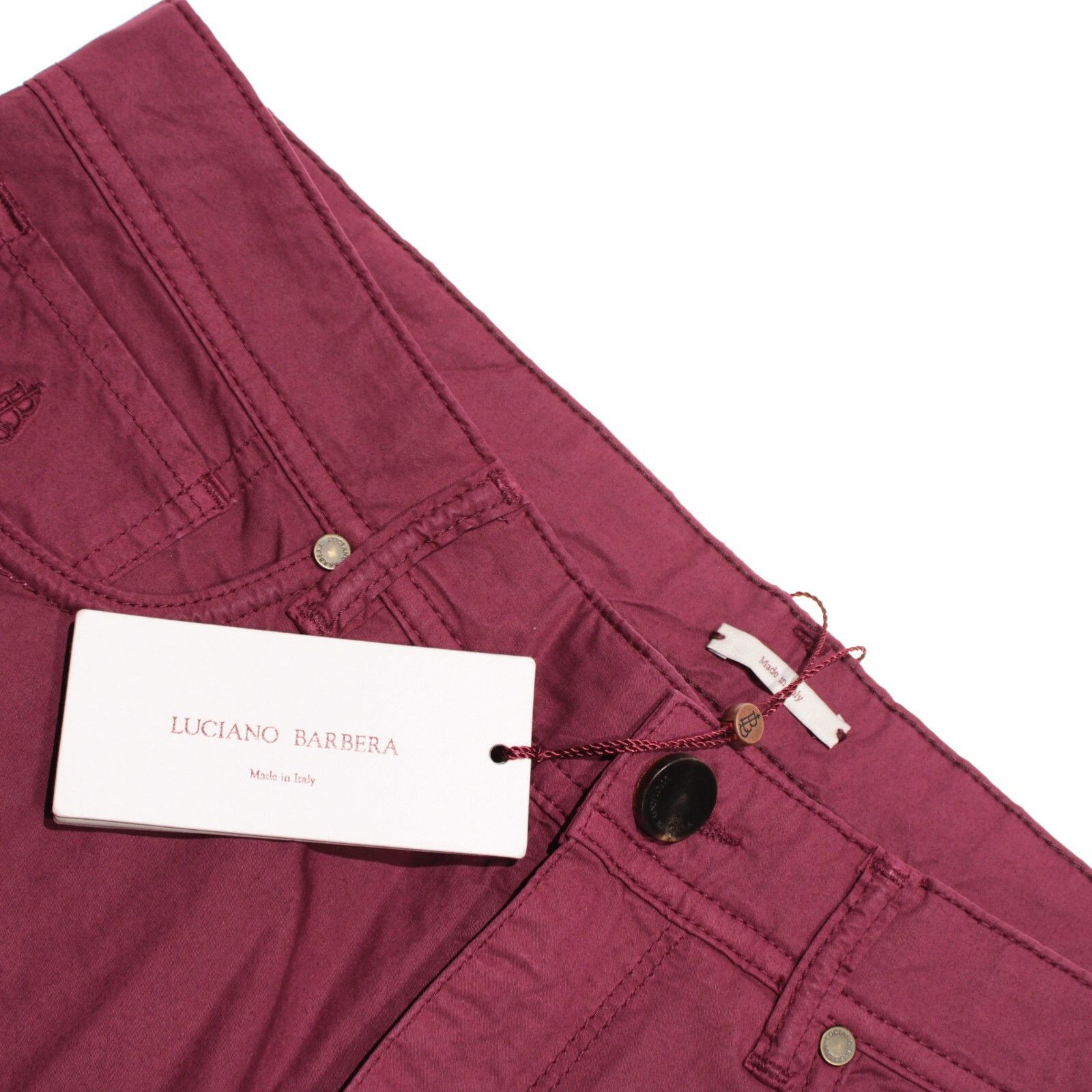 Luciano Barbera Luciano Barbera New with tags Chino Size 32 US In Red Size US 32 / EU 48 - 1 Thumbnail