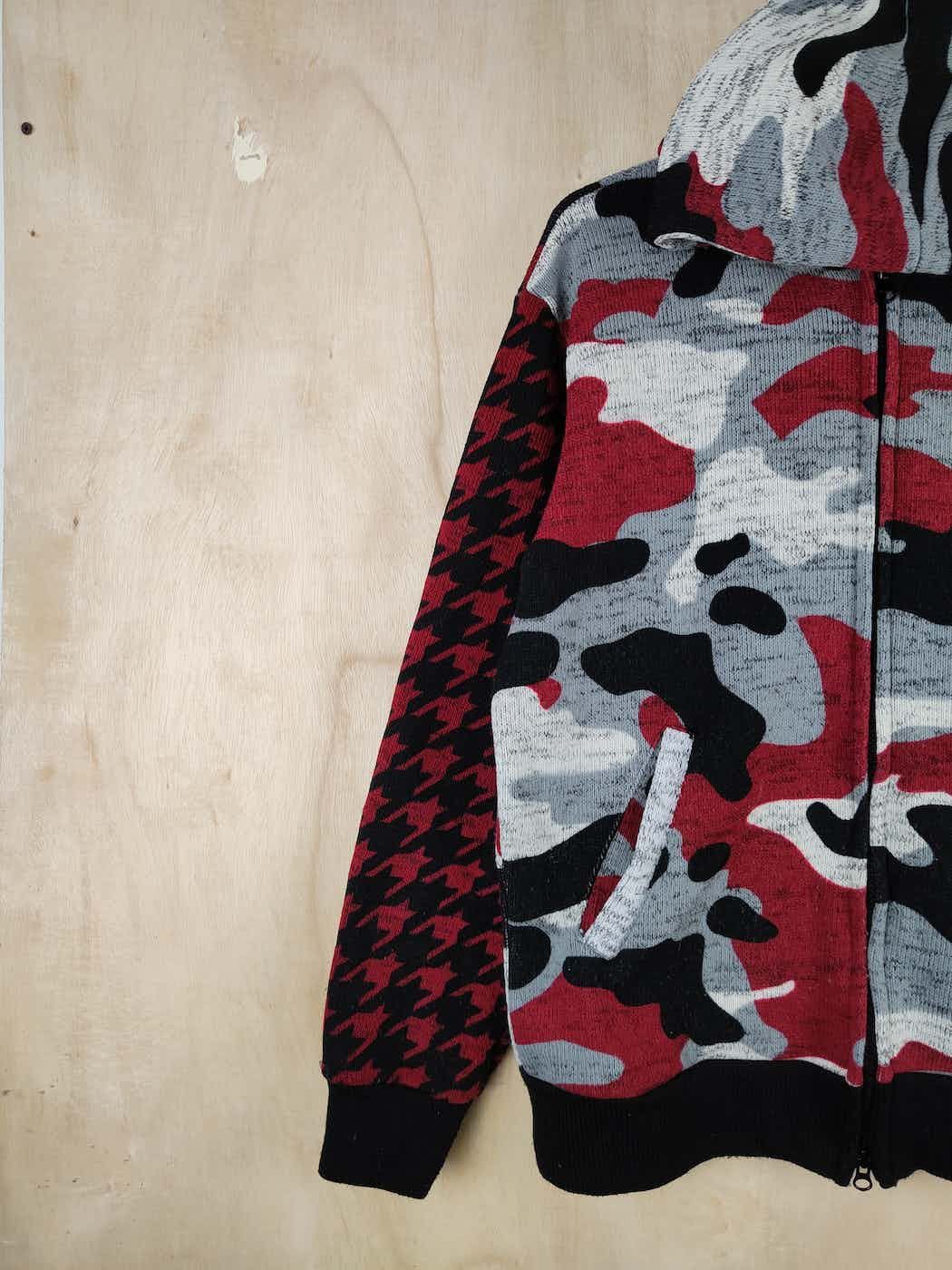 Japanese Brand Japanese Brand Red Bigbang Knitwear Hoodie Sweaters #S2549 Size L / US 10 / IT 46 - 9 Thumbnail