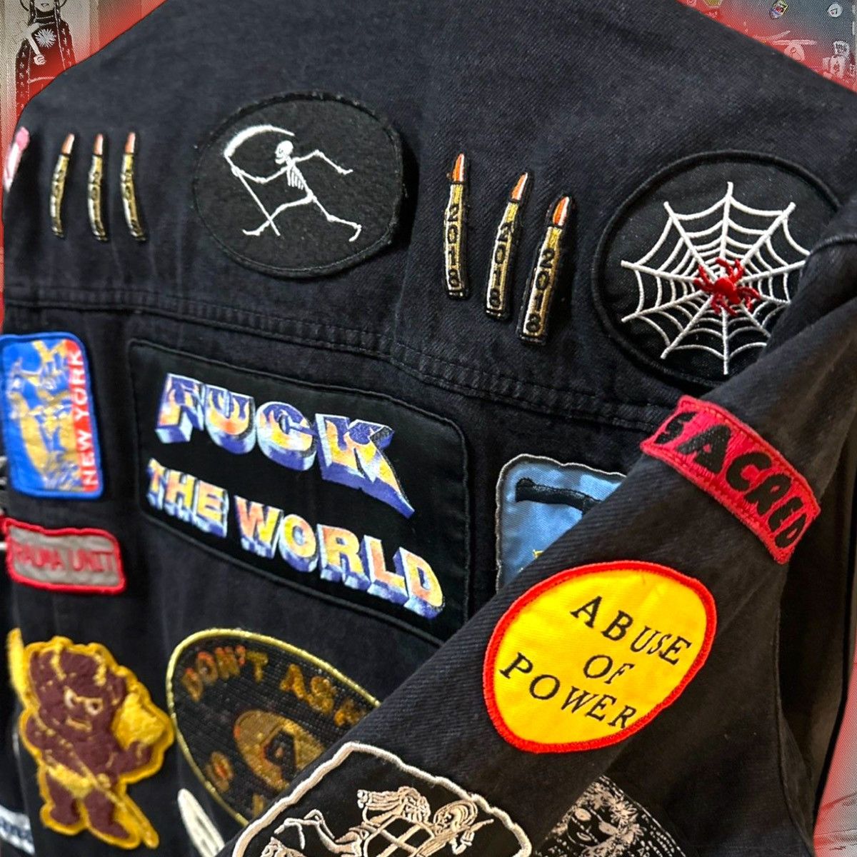 Supreme 🚨GRaiL ALeRt🚨2018 SuPReMe PaTcHeS 🚸 DeNiM TRuCKeR JaCKet 🧥 Size US M / EU 48-50 / 2 - 8 Thumbnail