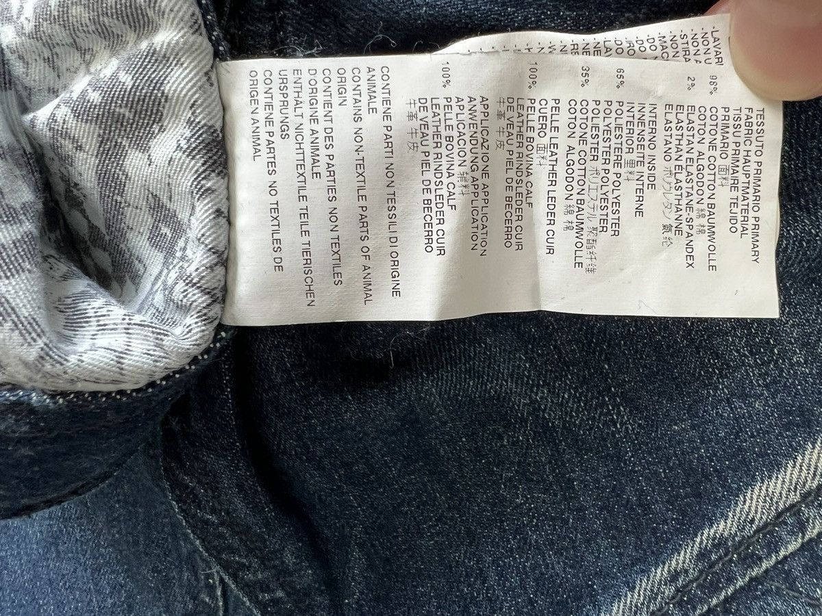 Just Cavalli Just Cavalli Men’s Blue Denim Biker Jeans Size US 31 - 7 Thumbnail