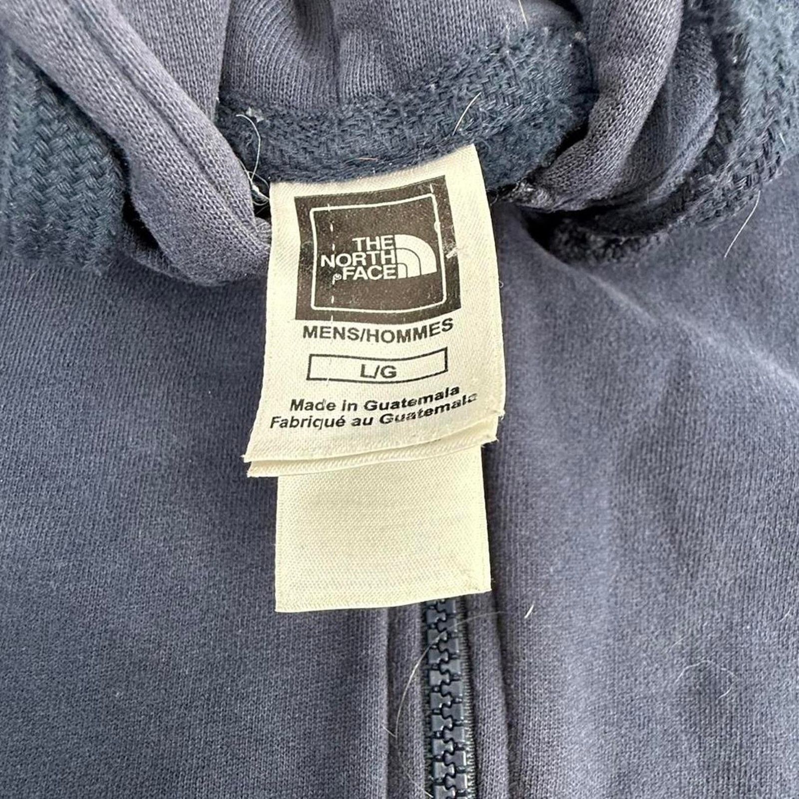 The North Face Vintage navy the north face zip up hoodie Size US L / EU 52-54 / 3 - 5 Thumbnail