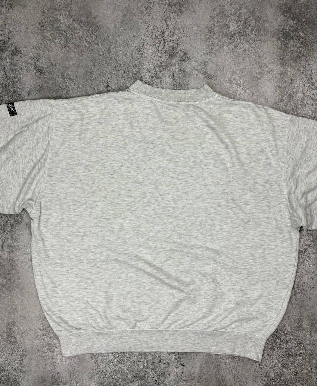 Reebok Vintage Reebok Sweatshirt Mens Extra Larve white gra Navy Size US L / EU 52-54 / 3 - 5 Thumbnail