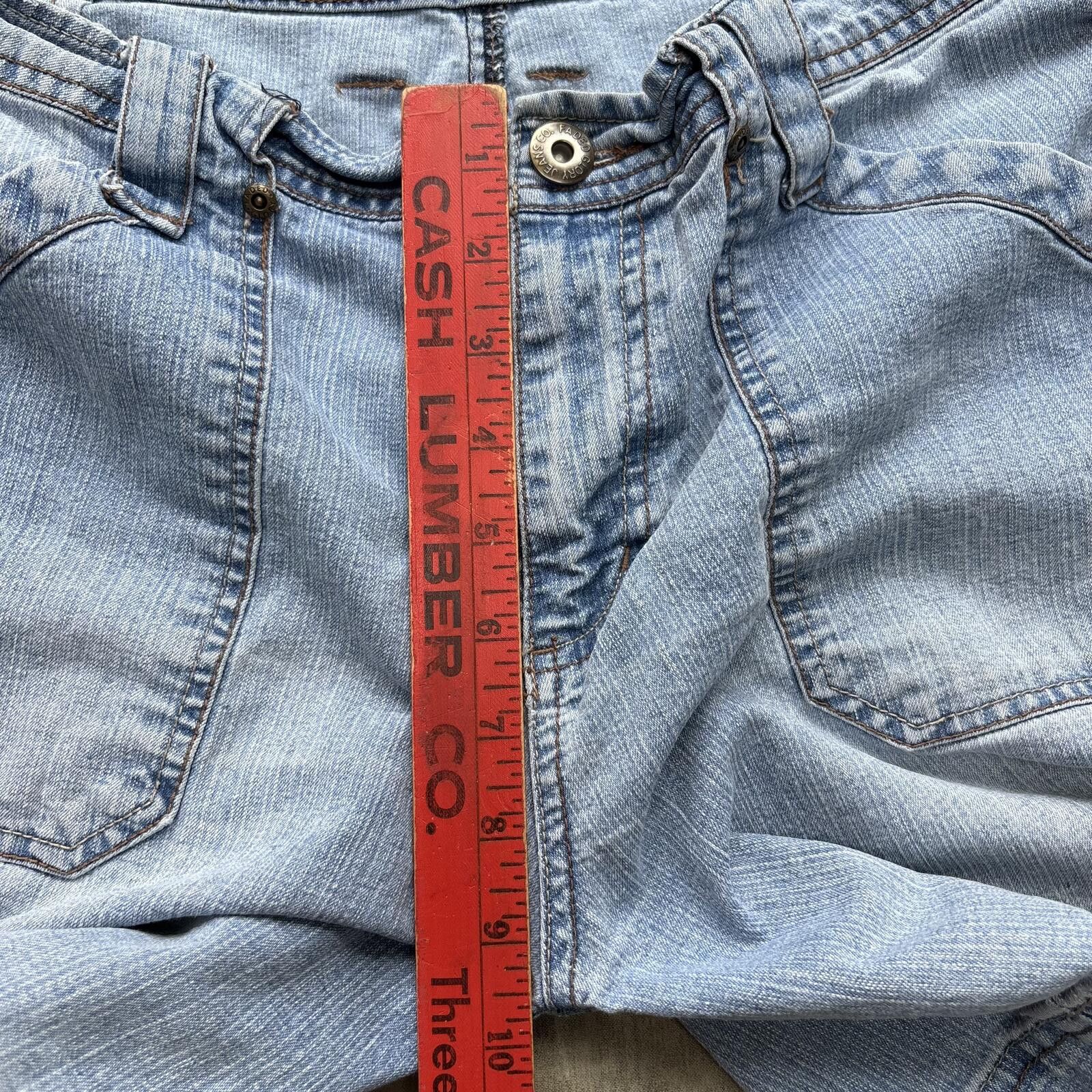Faded Glory Vintage Y2K Faded Glory Indie Skater Denim Shorts Jorts Size 34" / US 12 / IT 48 - 5 Thumbnail