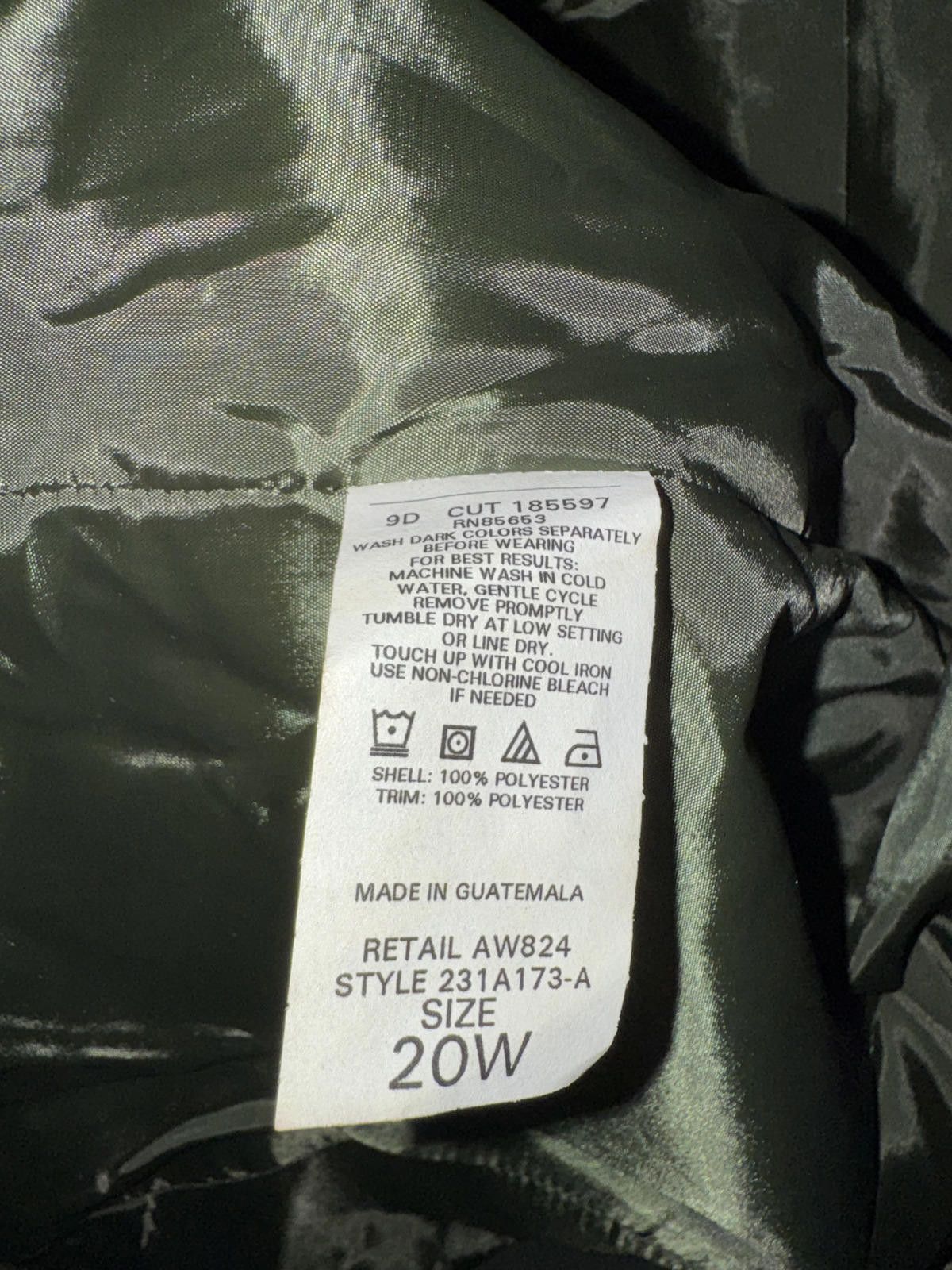 Other Koret Olive Green Blazer Jacket Size 20W Size 3XL / US 20-22 - 3 Thumbnail