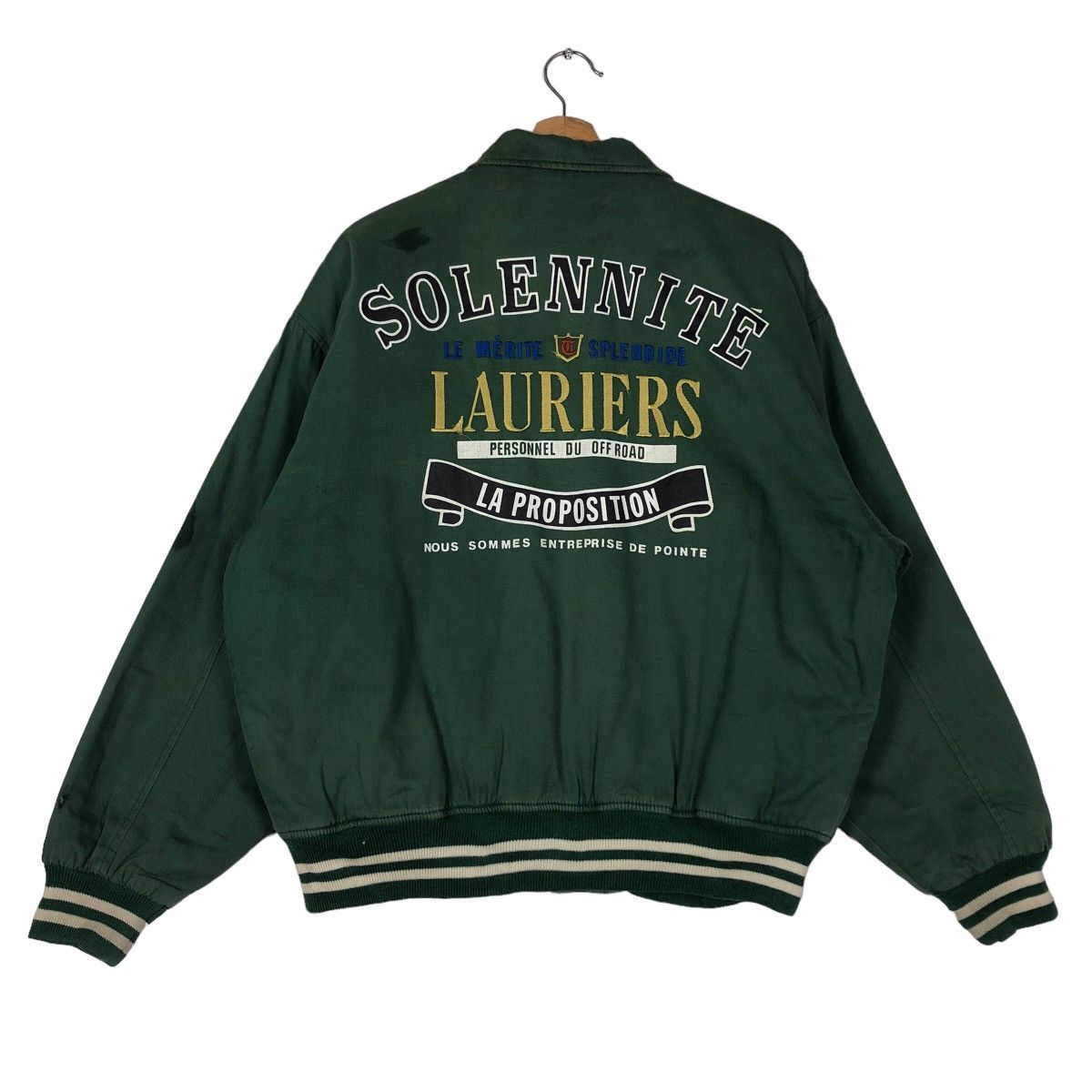 Hysteric Glamour 🔥90’s Vintage Bomber Jacket Offroad Japan Big Logo SpellOut Size US M / EU 48-50 / 2 - 8 Thumbnail