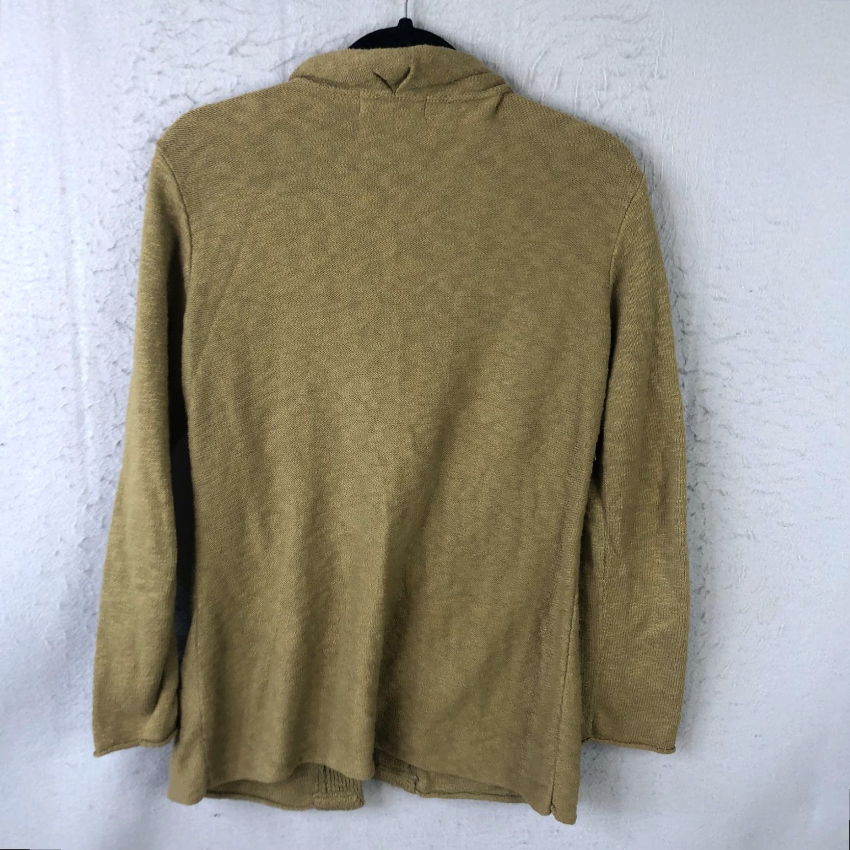 Vintage Willow Cardigan Womens Small Brown Knit Single Button Pockets USA Size S / US 4 / IT 40 - 2 Thumbnail