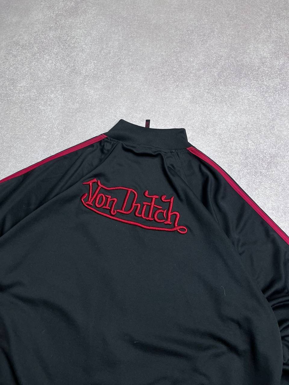 Vintage × Von Dutch Vintage Von Dutch Big Logo Boxy Olympic Zip Jacket Y2K L Size US L / EU 52-54 / 3 - 2 Thumbnail