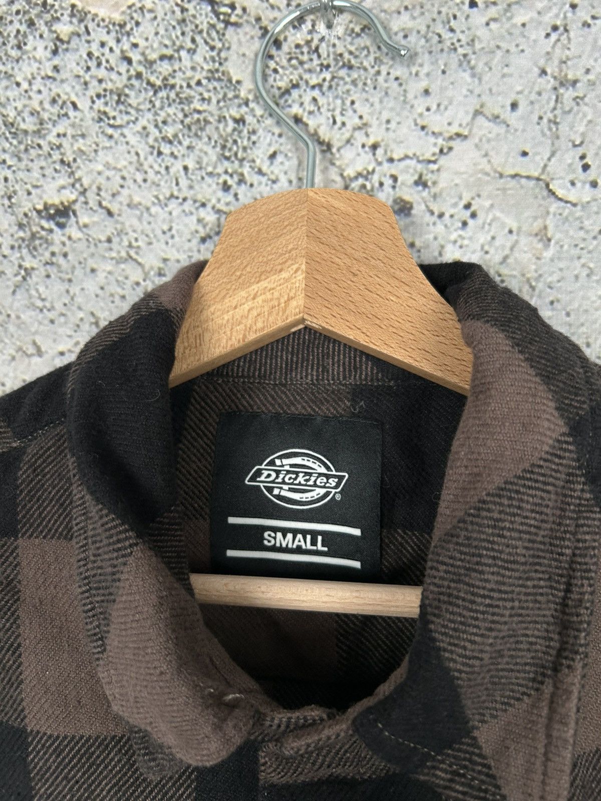 Dickies Dickies Brown Tartan Shirt Streetwear Skateboarding Hype Size US S / EU 44-46 / 1 - 4 Thumbnail