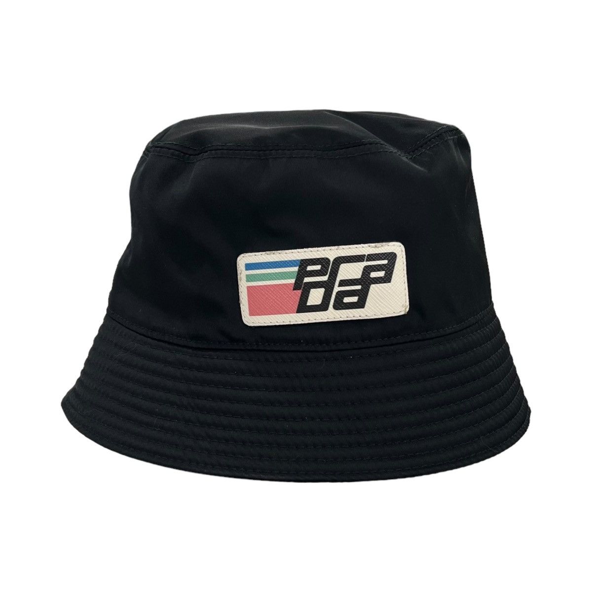 Prada Prada Logo Patch Bucket Hat Size ONE SIZE - 1 Thumbnail