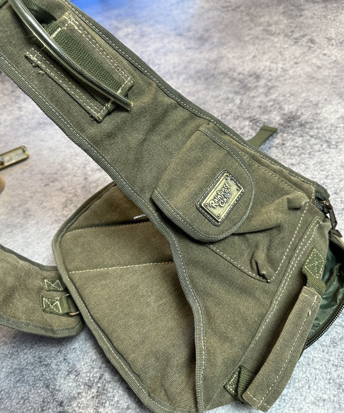 Vintage Y2K One Shoulder Bag Streetwear Rare Style Diesel USA Casual Size ONE SIZE - 5 Thumbnail