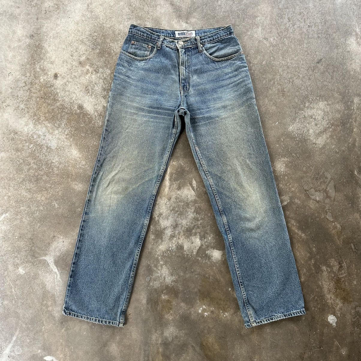Japanese Brand Vintage Prego Japanese Rusty Faded Denim Jean Pant W31 Size US 31 - 1 Thumbnail