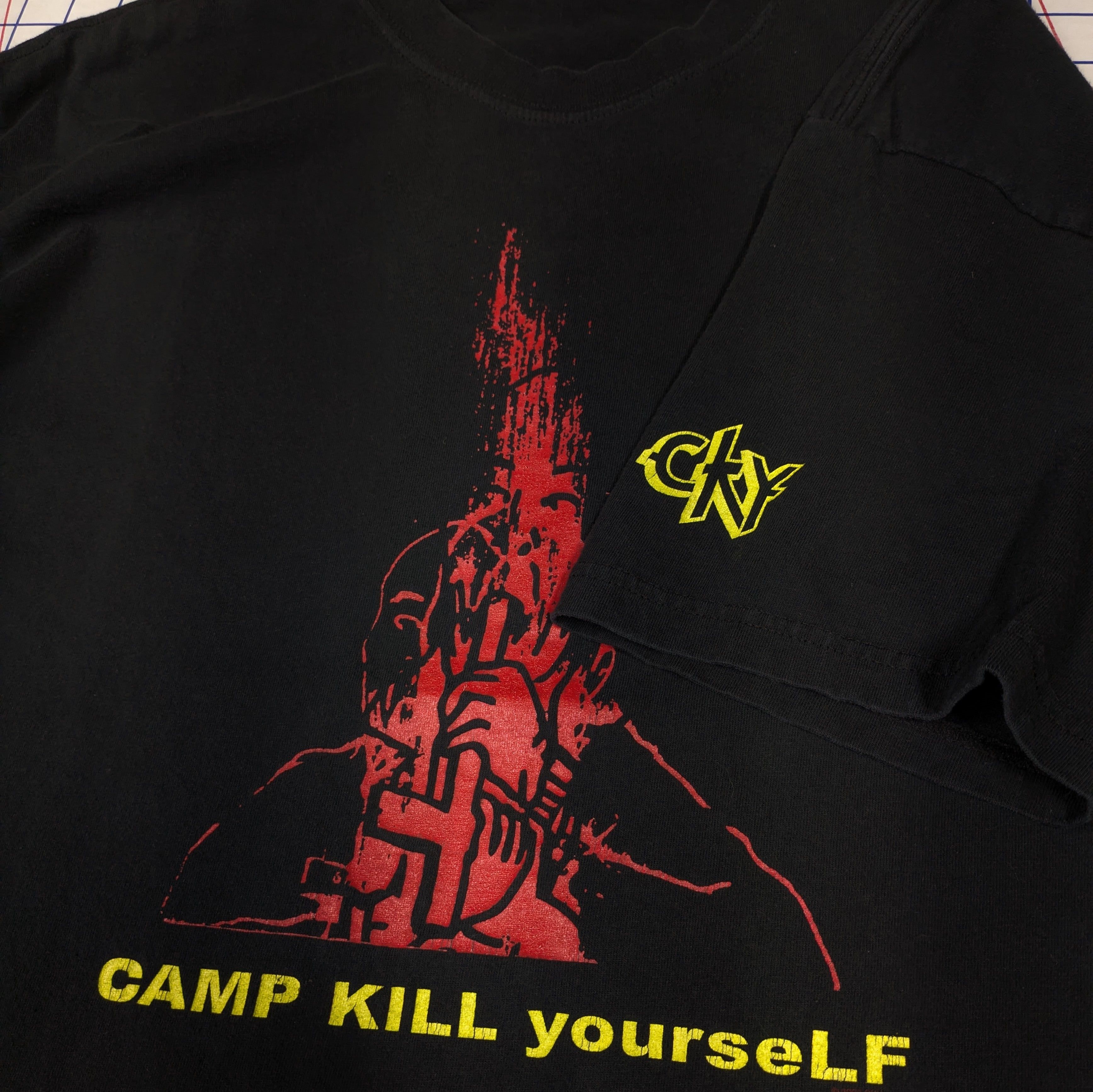 Band Tees Vintage Cky Camp Kill Yourself Volume 1 Budd Dwyer Tee Size US XL / EU 56 / 4 - 1 Thumbnail