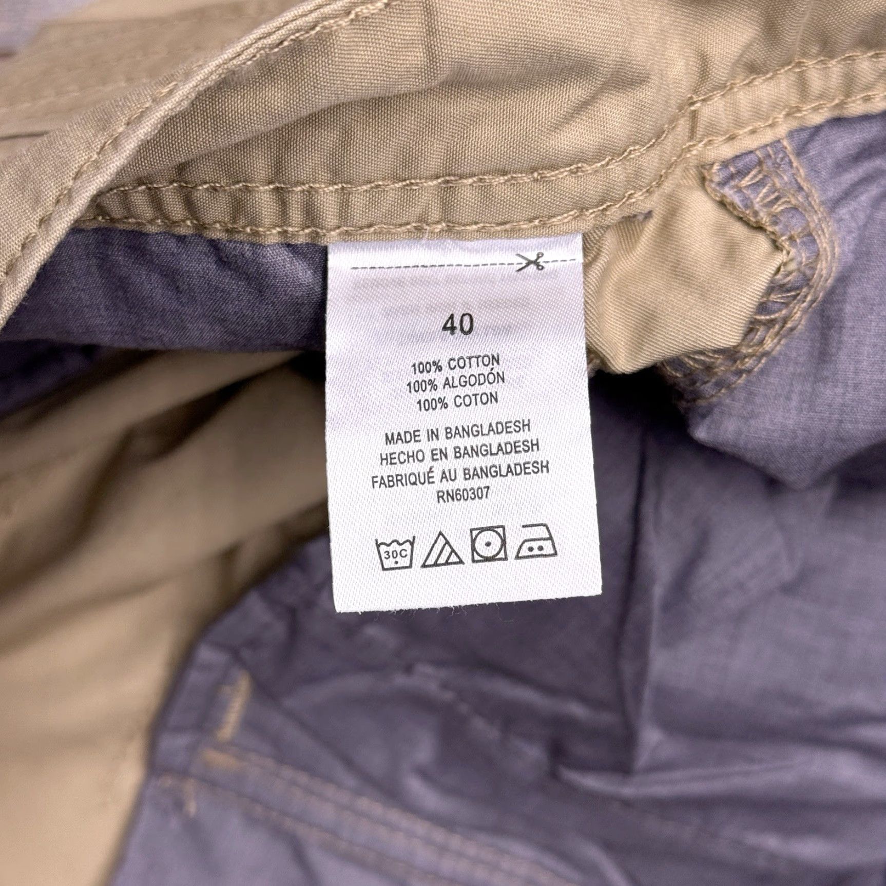 Vintage Union Bay Vintage Cargo Shorts Mens 40 Grain Mason New Size US 40 / EU 56 - 6 Thumbnail